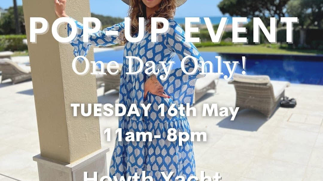 One day only Pop-up Event!