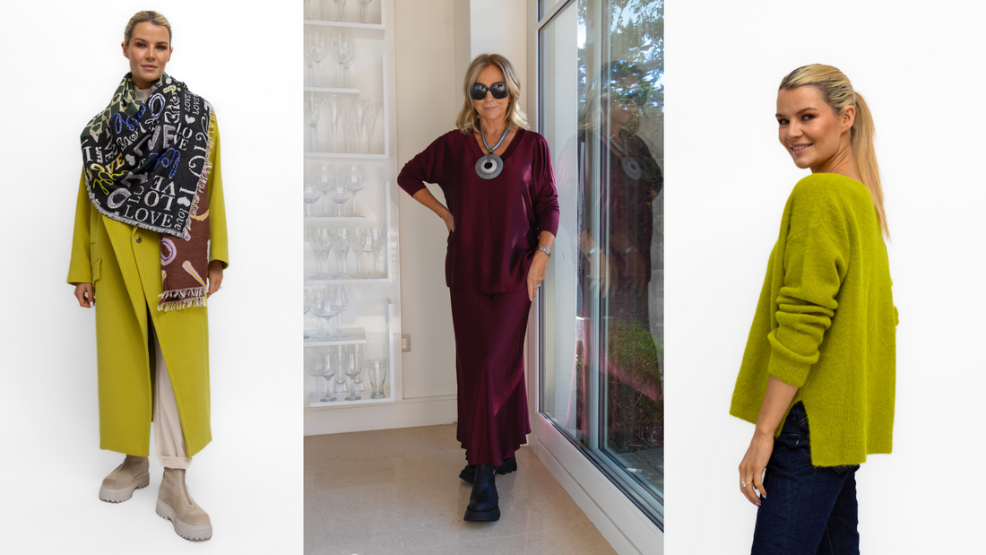 The Colours of the Seasons: Embracing Olive Green and Burgundy