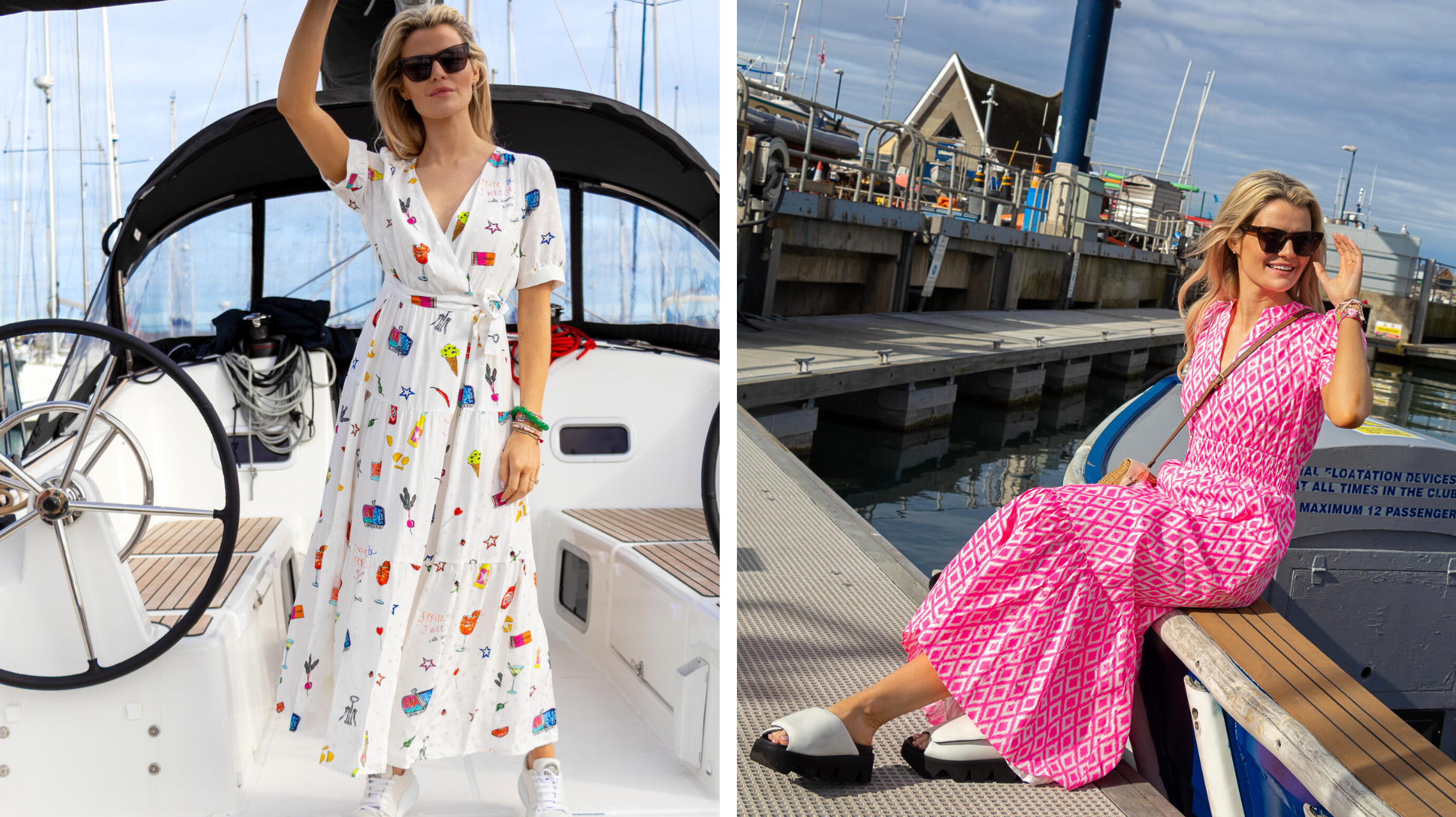 Our SS25 Photoshoot at Howth Yacht Club