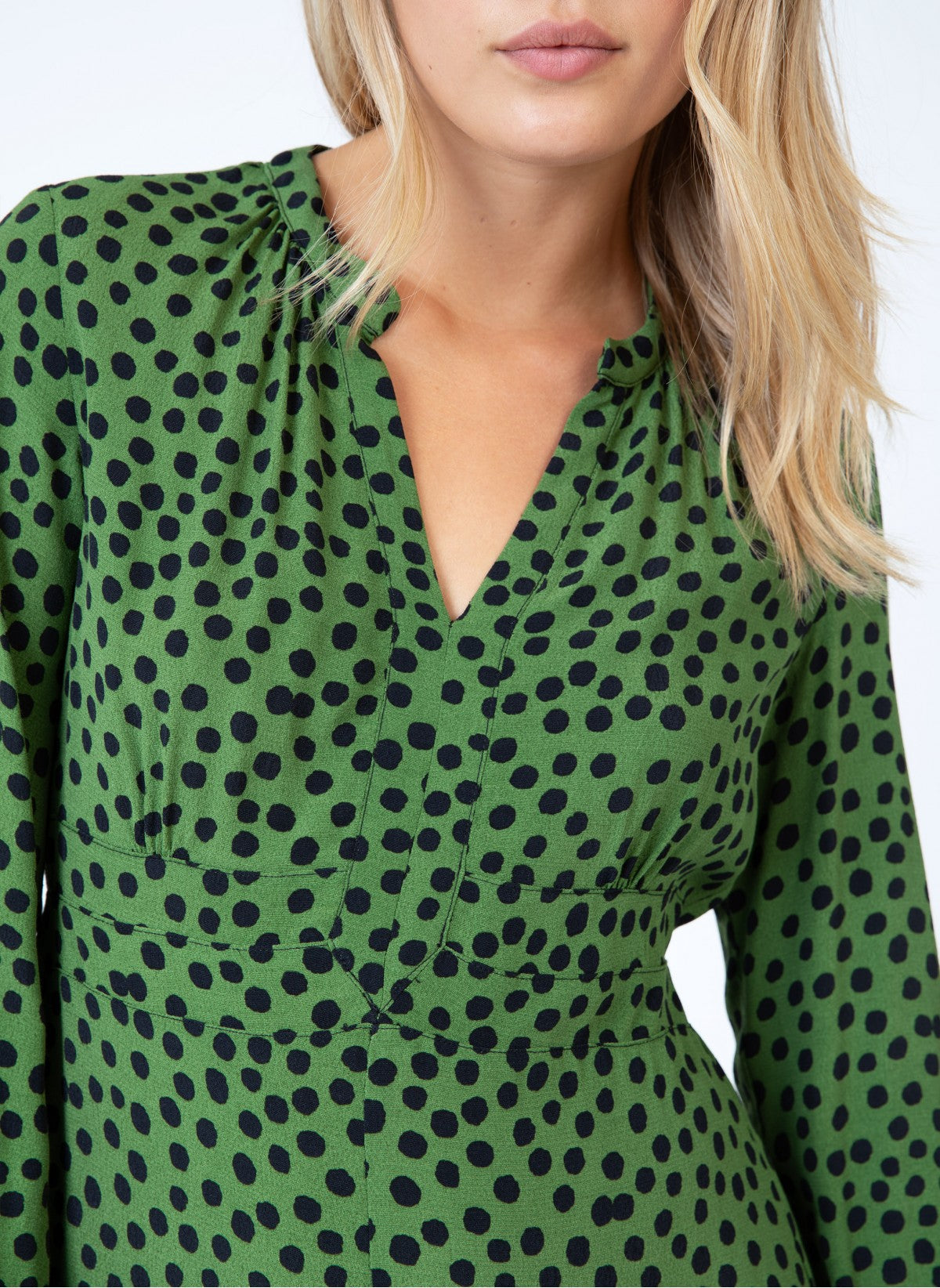 Ange Dress Ange Marnie Midi Dress in Kensington Green
