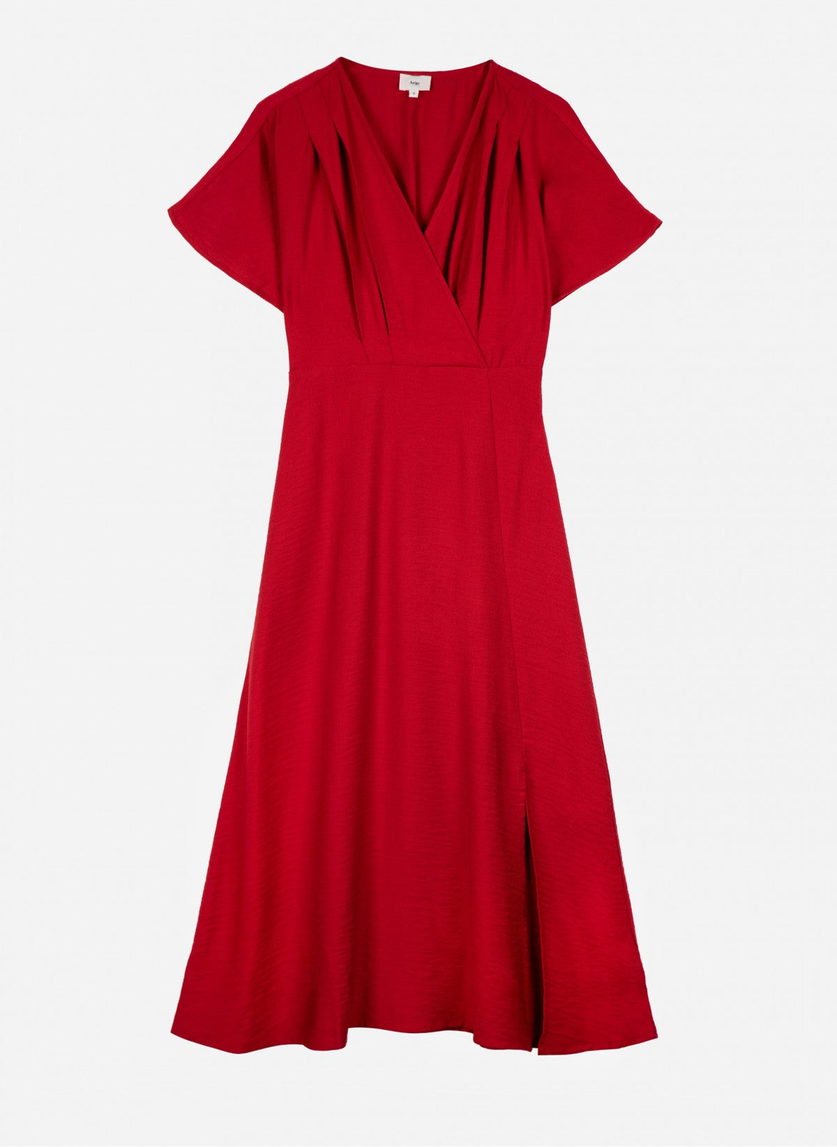 Ange Dress Ange Melissa Wrap Dress in Crimson Red