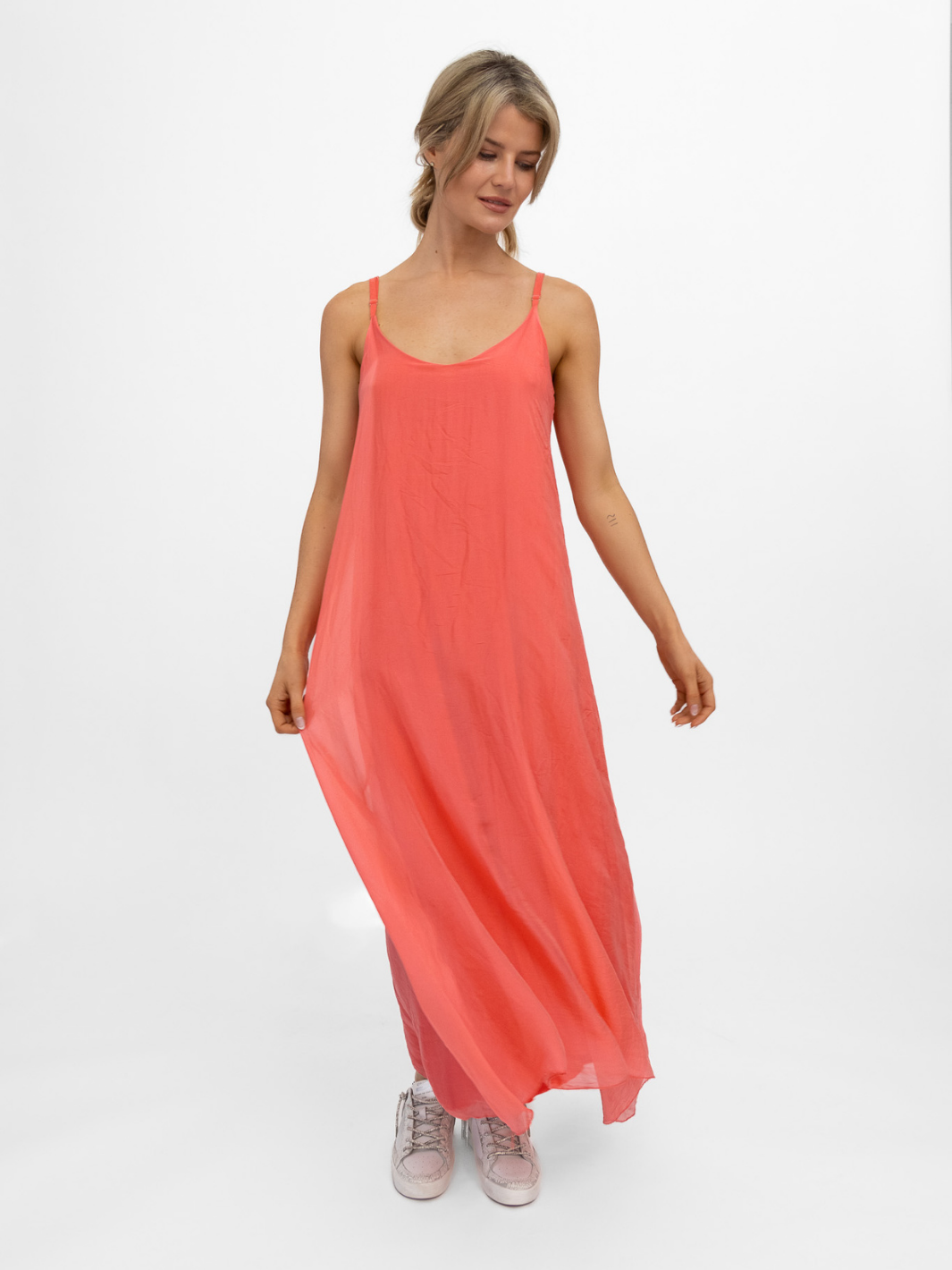 Diffusion By Kate Dress One Size Sophie Dress In Coral