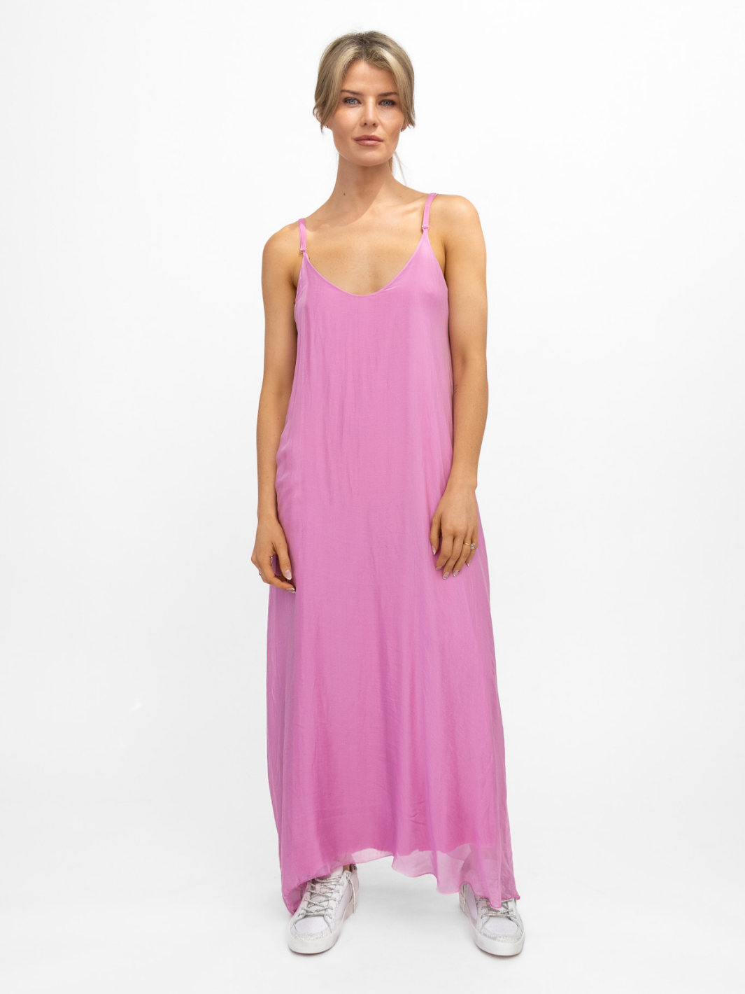 Diffusion By Kate Dress One Size Sophie Dress In Magenta Pink