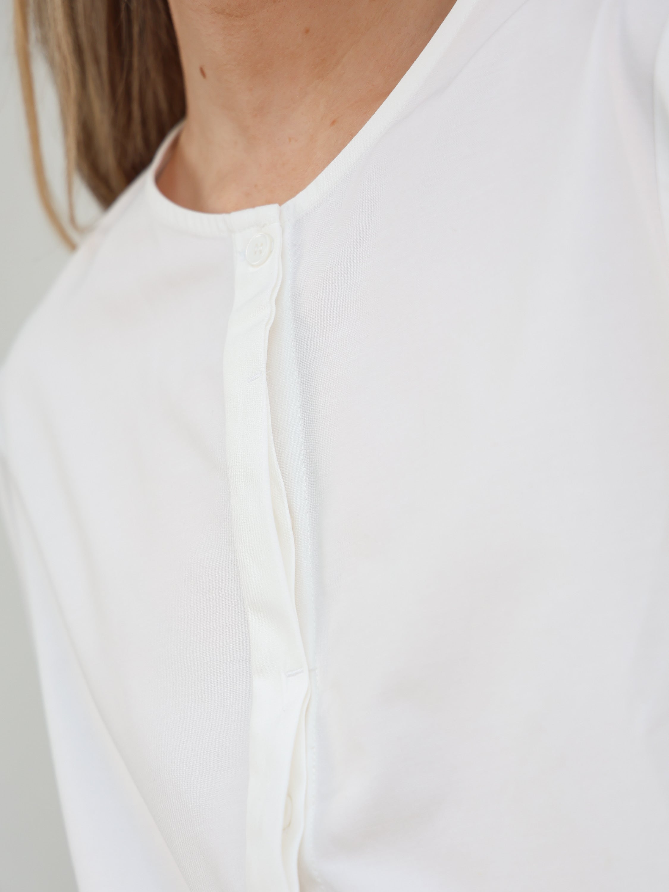 Diffusion by Kate Shirt The Jess Shirt in White