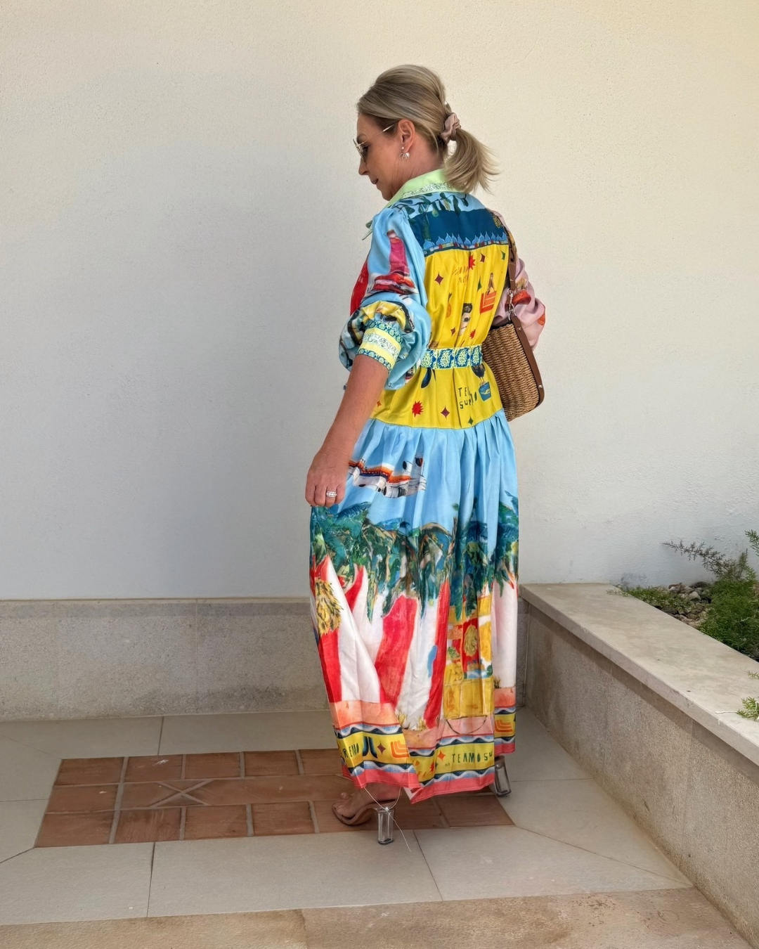 Diffusion.ie Dresses One Size Carnival Dress in Bold Brights