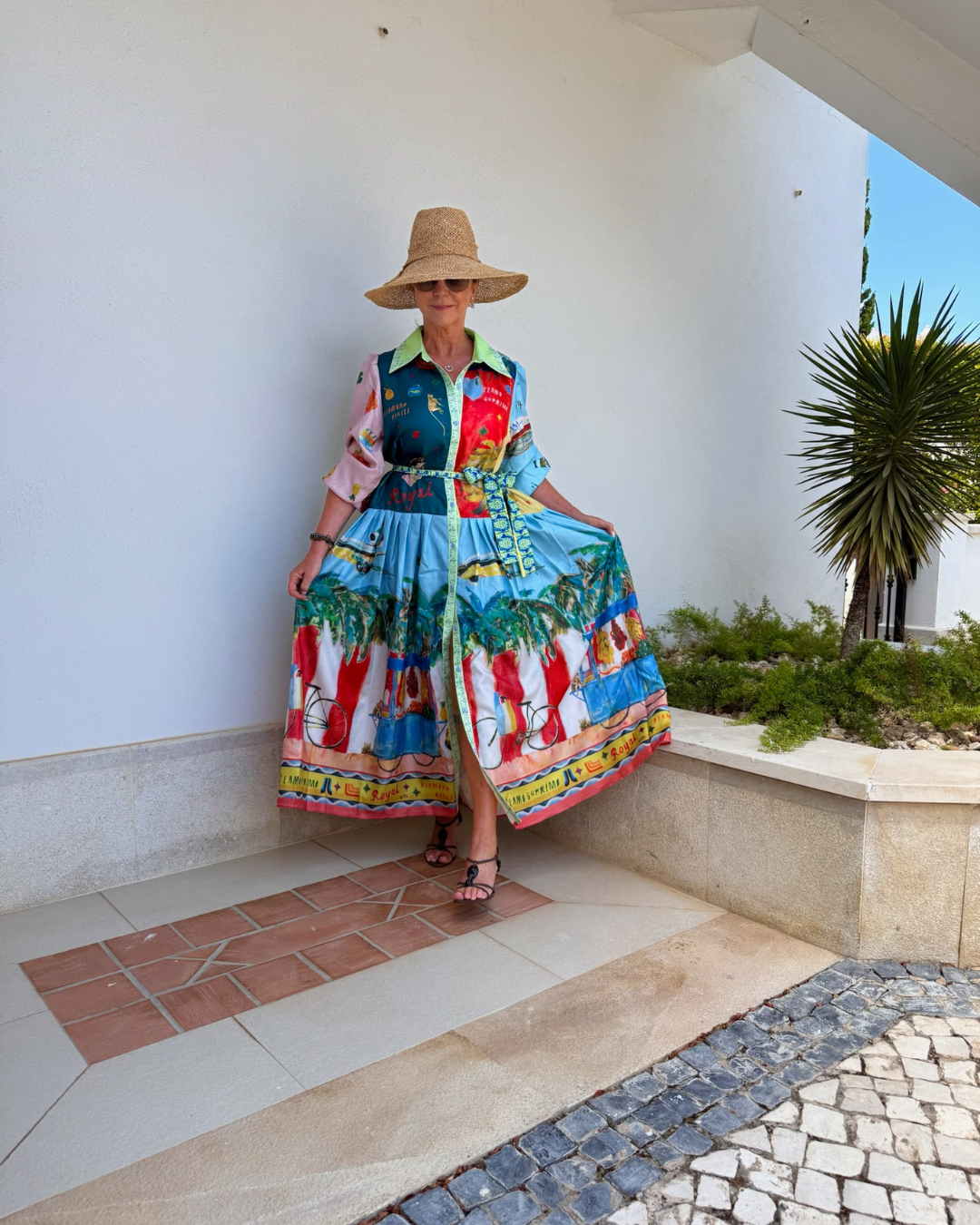 Diffusion.ie Dresses One Size Carnival Dress in Bold Brights