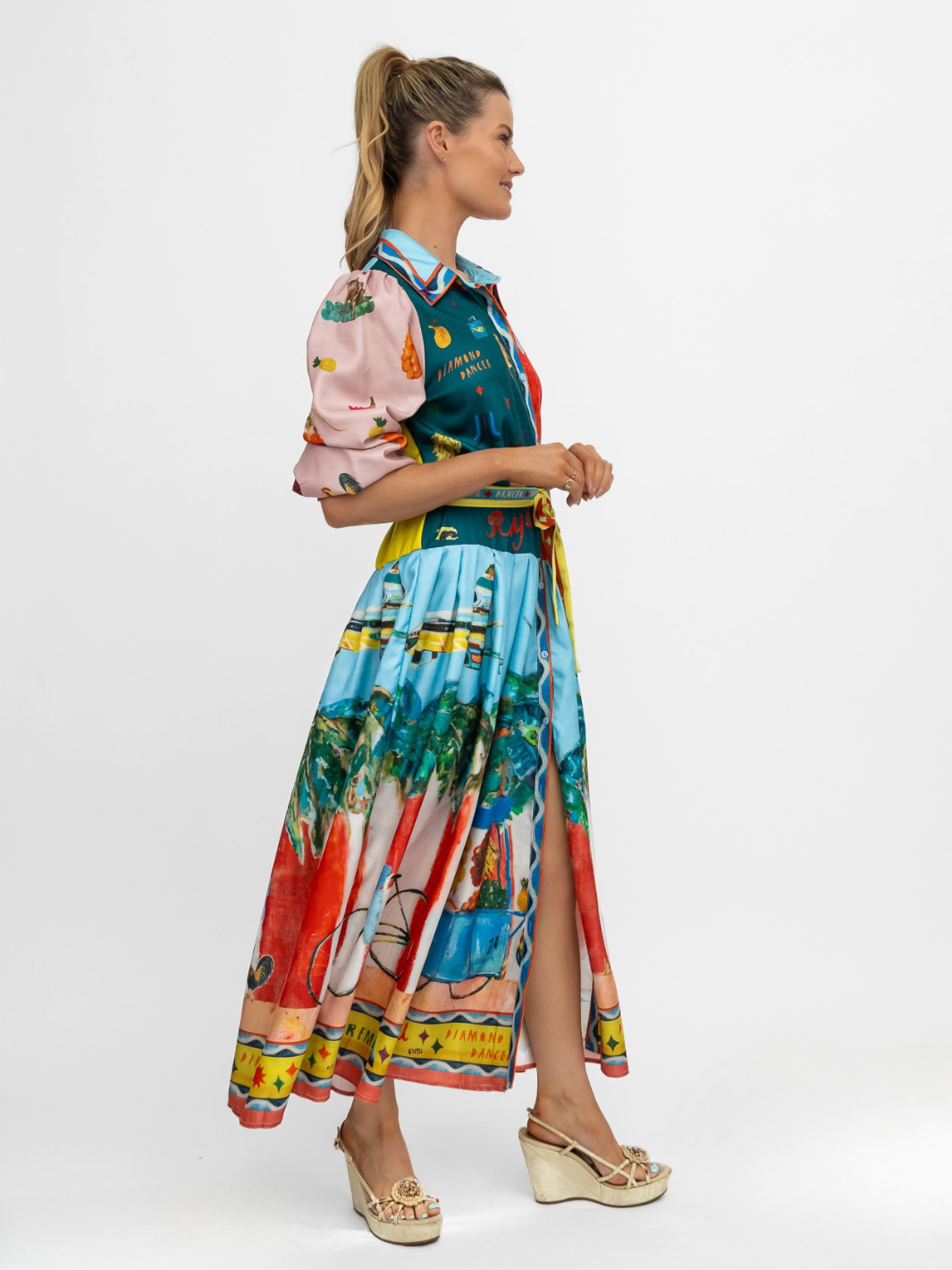 Diffusion.ie Dresses Carnival Dress in Bold Brights