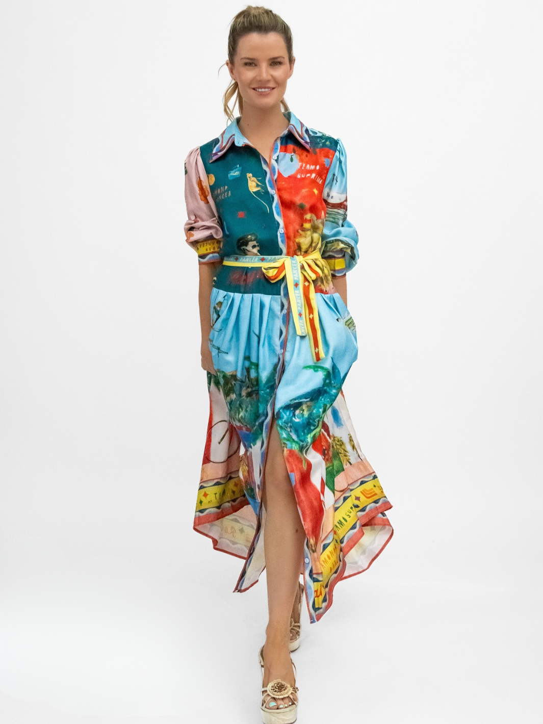 Diffusion.ie Dresses Carnival Dress in Bold Brights