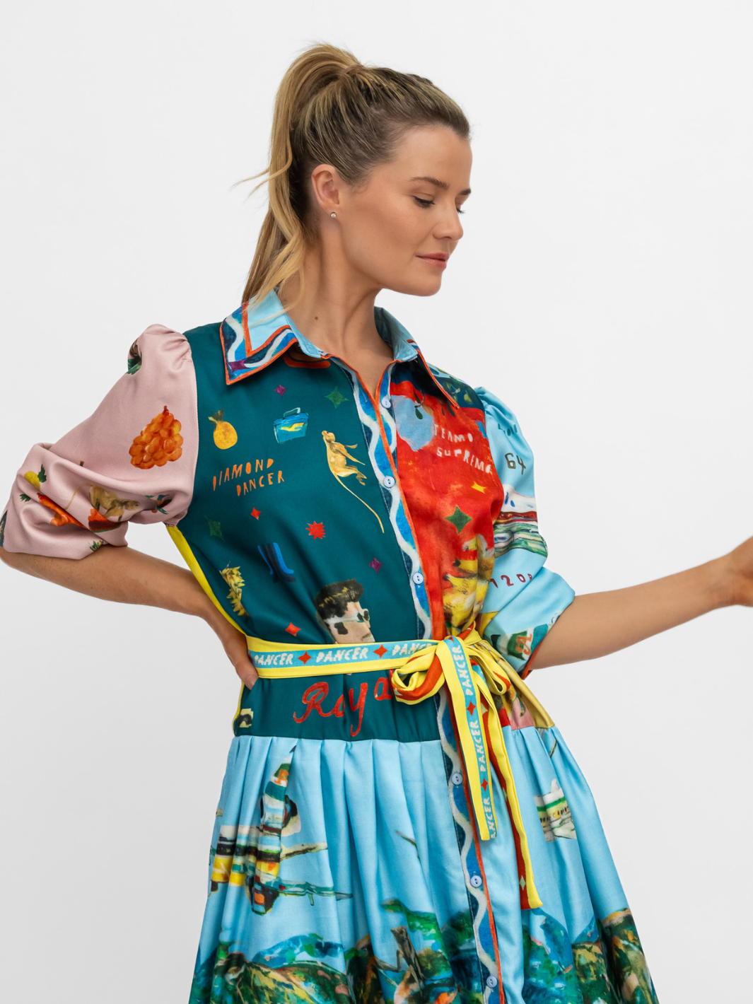 Diffusion.ie Dresses Carnival Dress in Bold Brights
