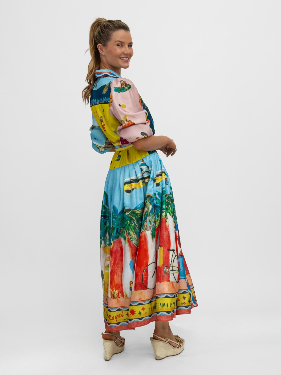 Diffusion.ie Dresses Carnival Dress in Bold Brights