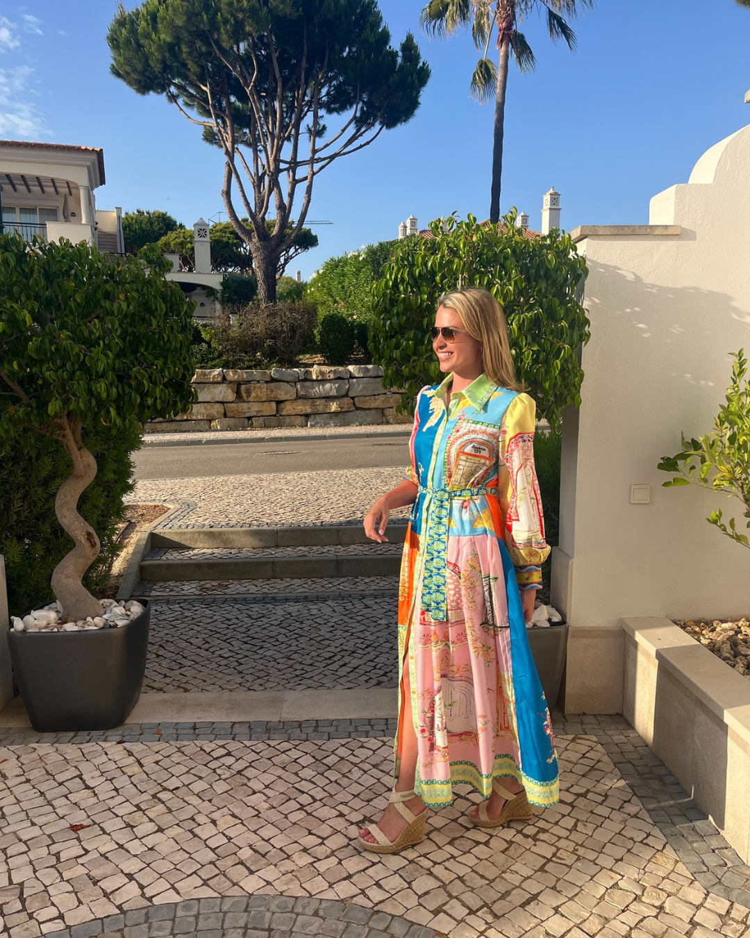 Diffusion.ie Dresses One Size Carnival Dress in Soft Pastel