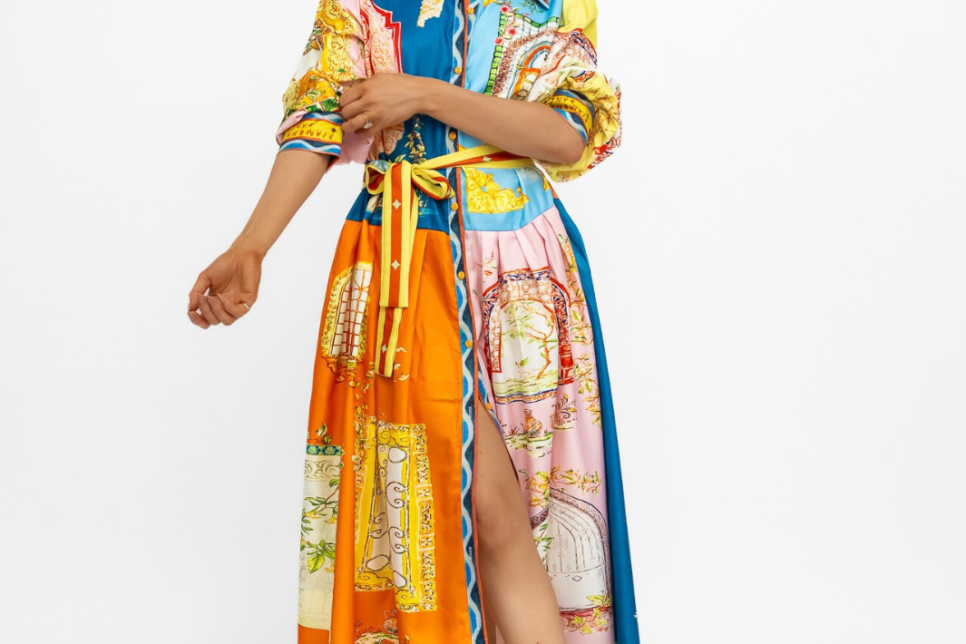 Diffusion.ie Dresses Carnival Dress in Soft Pastel