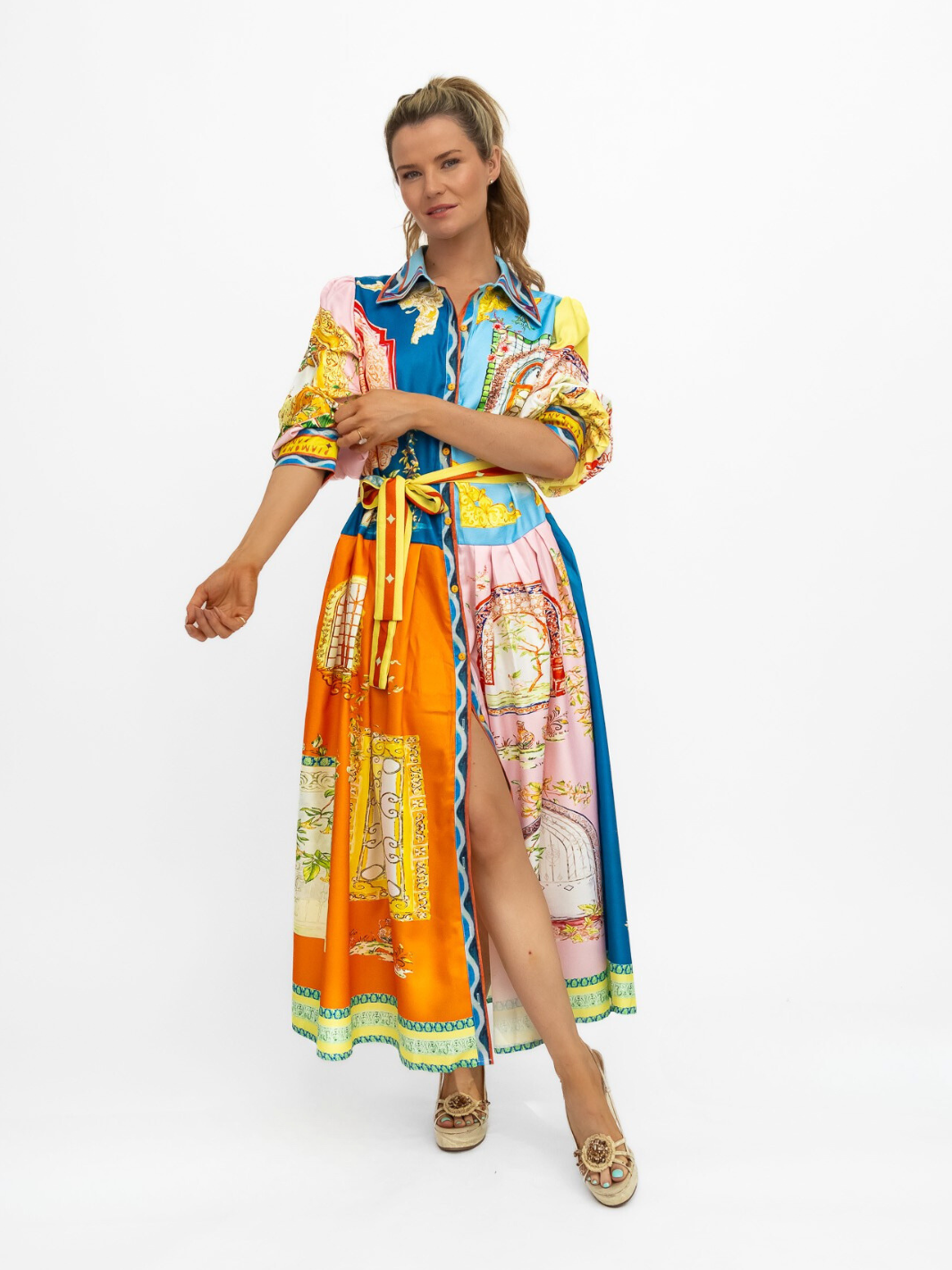 Diffusion.ie Dresses Carnival Dress in Soft Pastel