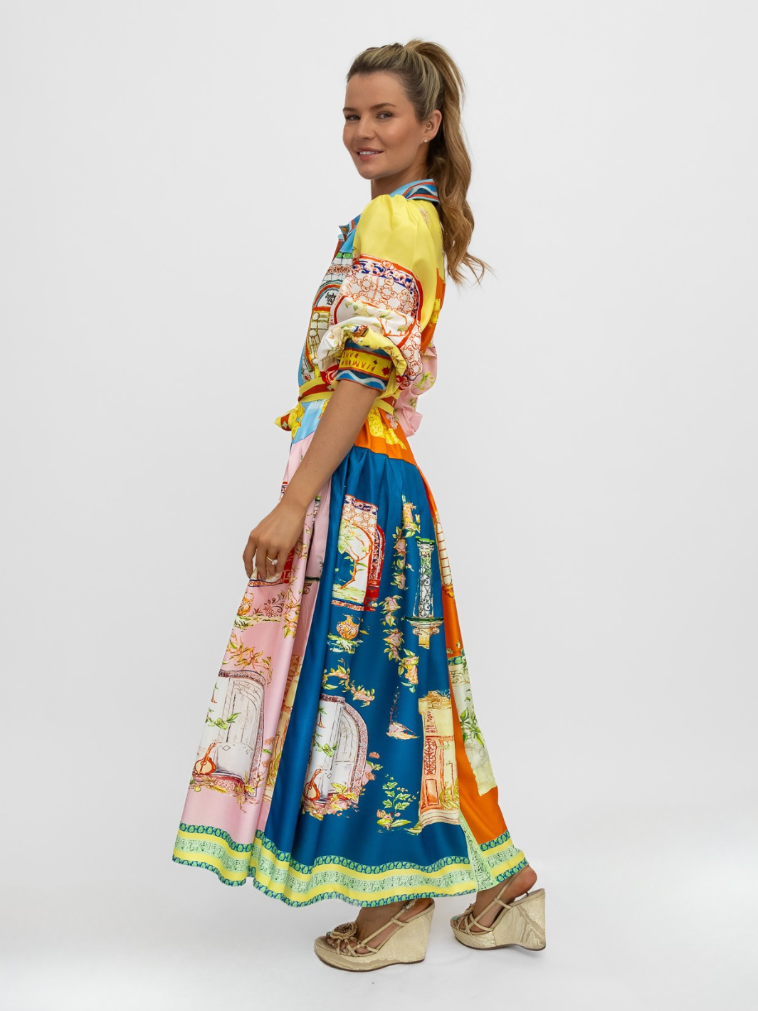 Diffusion.ie Dresses Carnival Dress in Soft Pastel