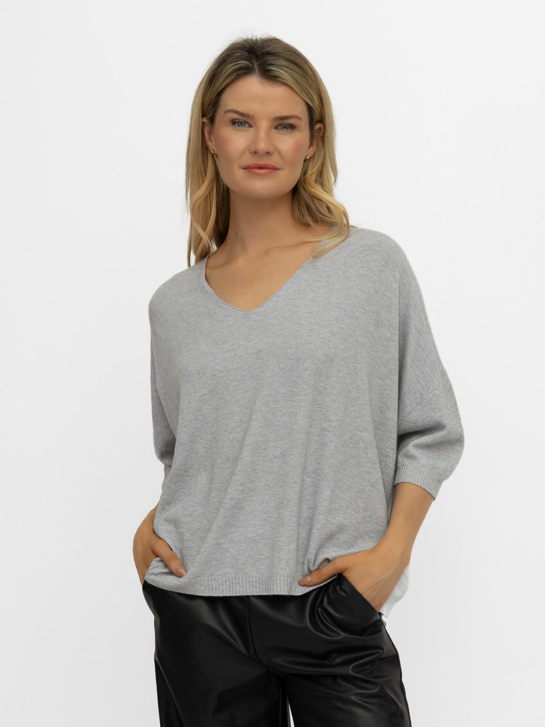 Diffusion.ie Sweater One Size Livia Sweater in Soft Grey