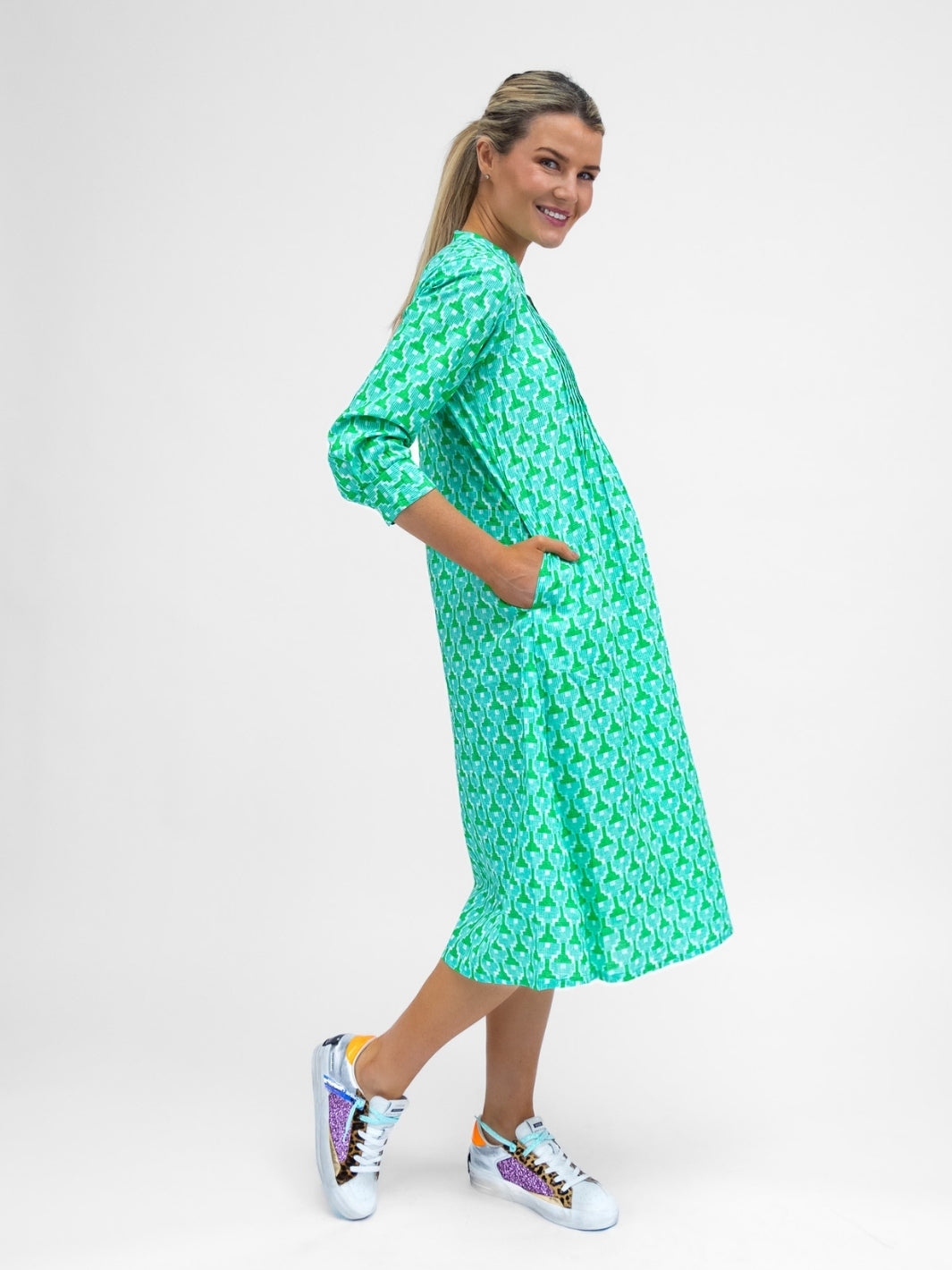 Dream Dresses Dress Phantom Dress In Apple Green