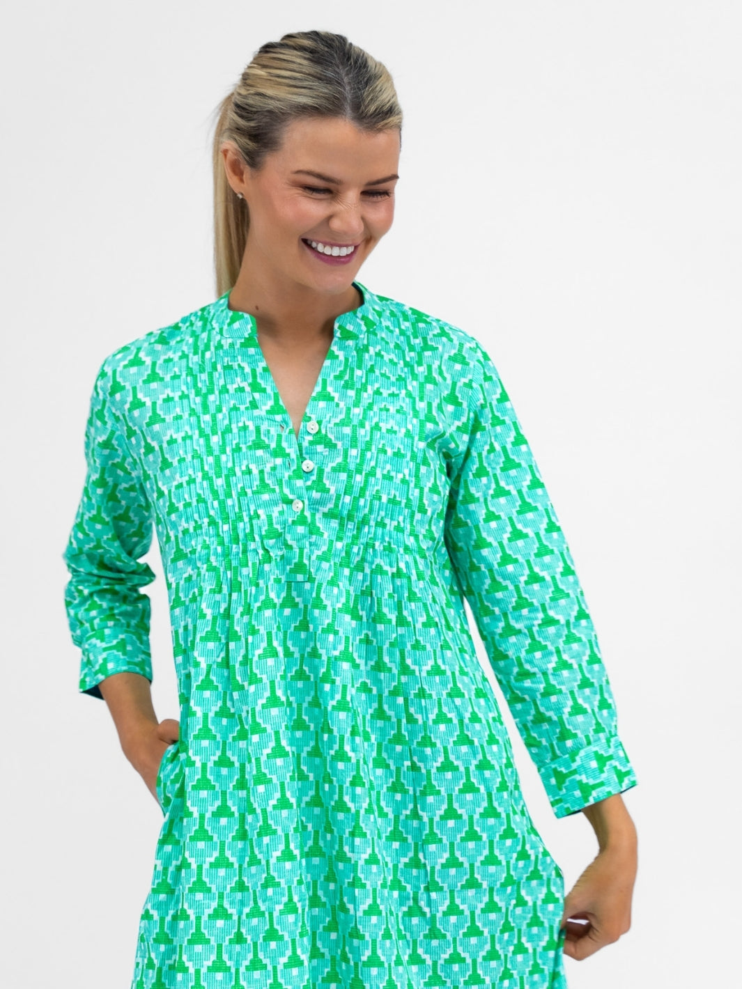 Dream Dresses Dress Phantom Dress In Apple Green