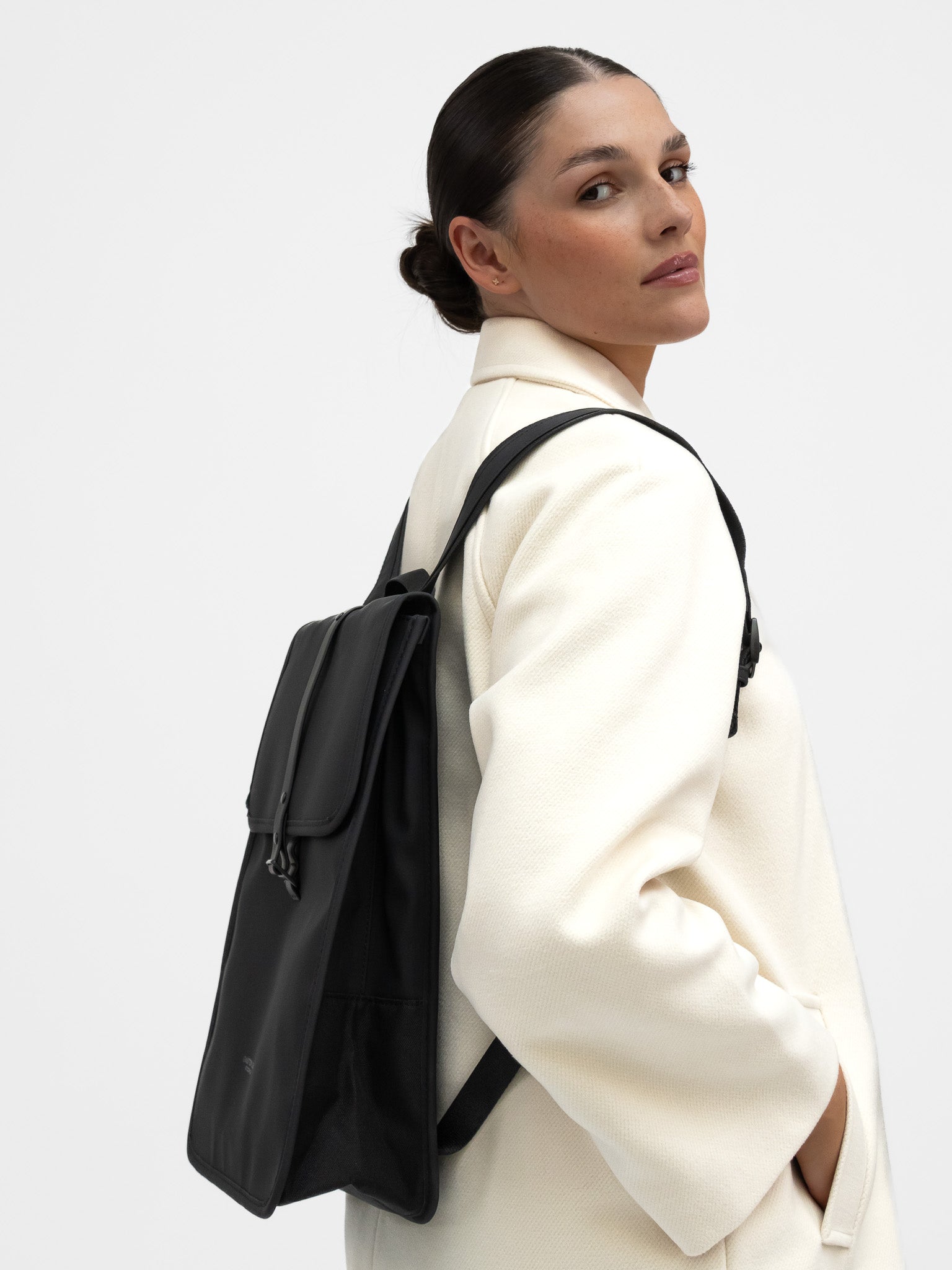 Gaston Luga Bag One Size Däsh Backpack 13" in Black