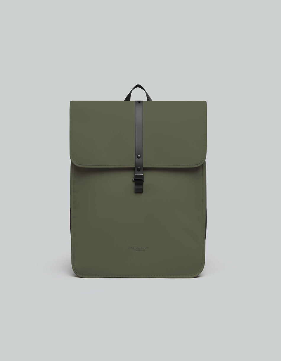 Gaston Luga Bag One Size Däsh Backpack 13" in Olive
