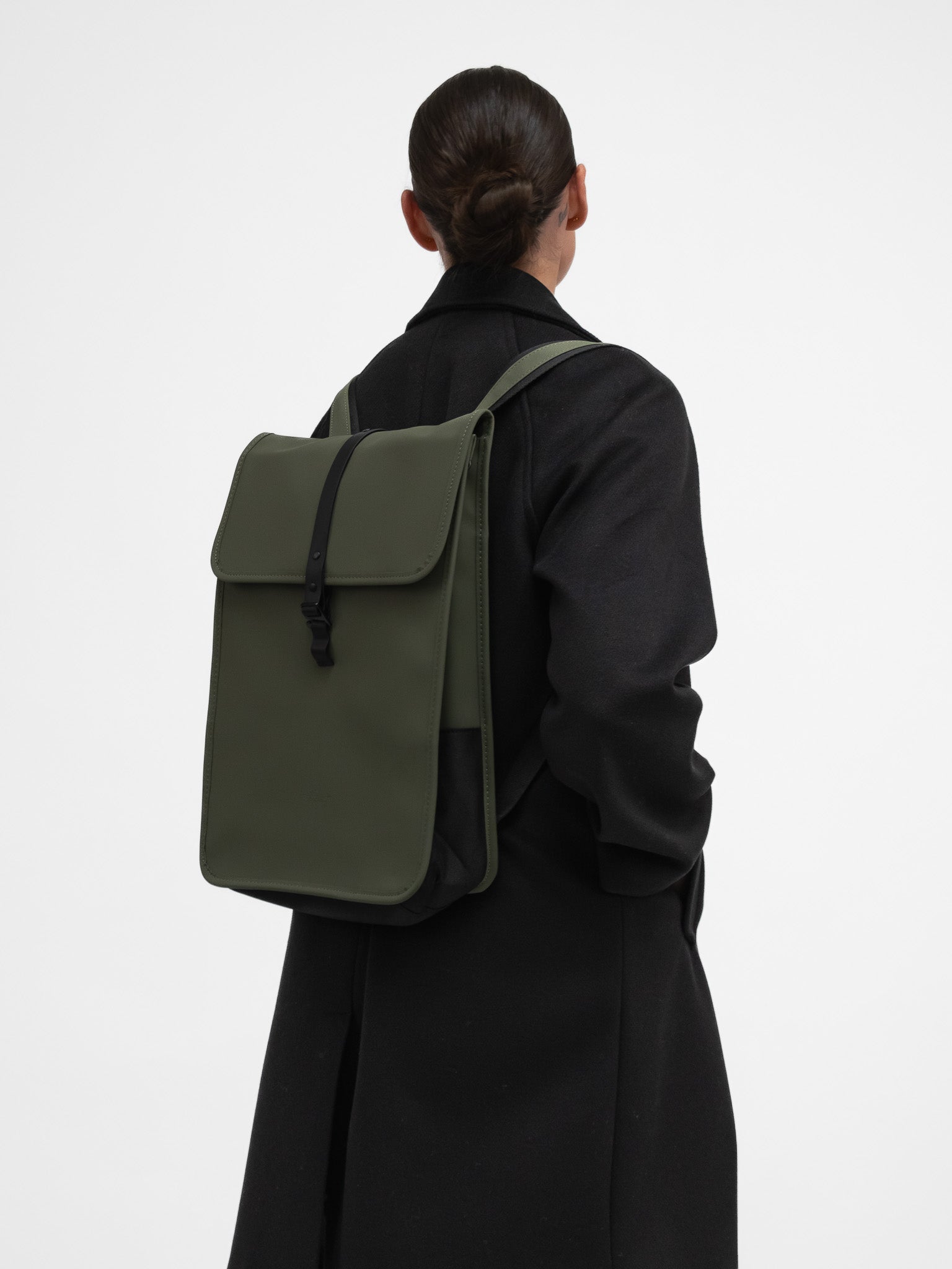 Gaston Luga Bag One Size Däsh Backpack 13" in Olive