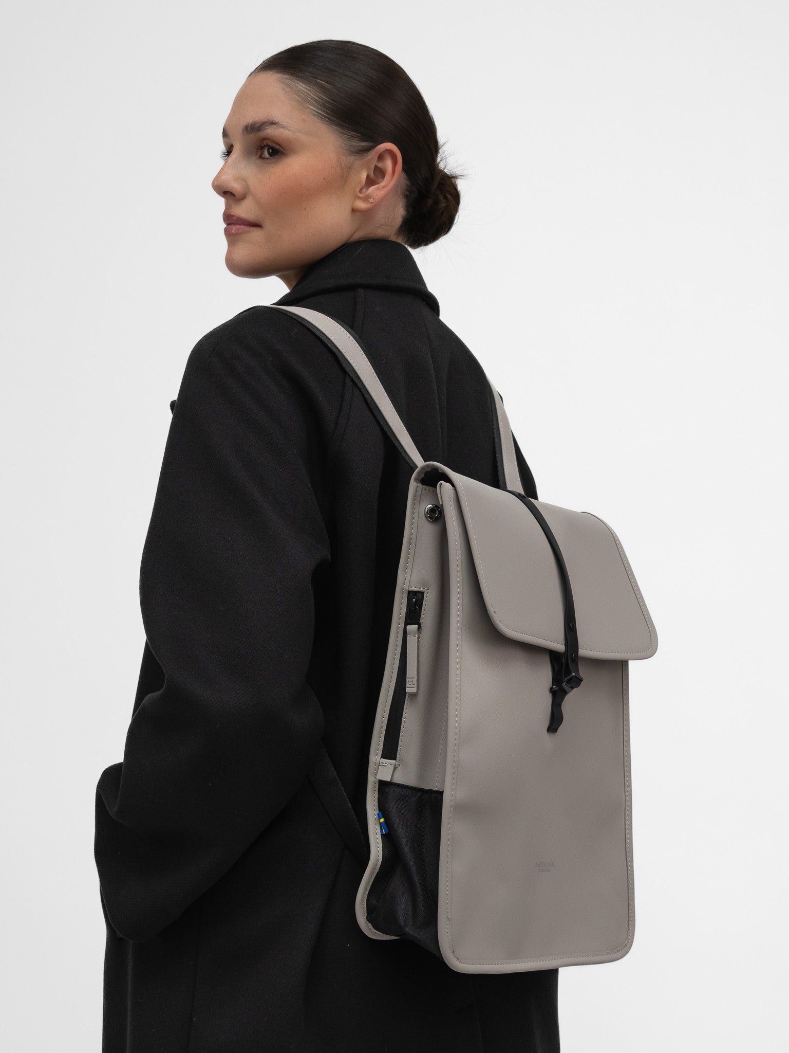 Gaston Luga Bag One Size Däsh Backpack 13" in Taupe