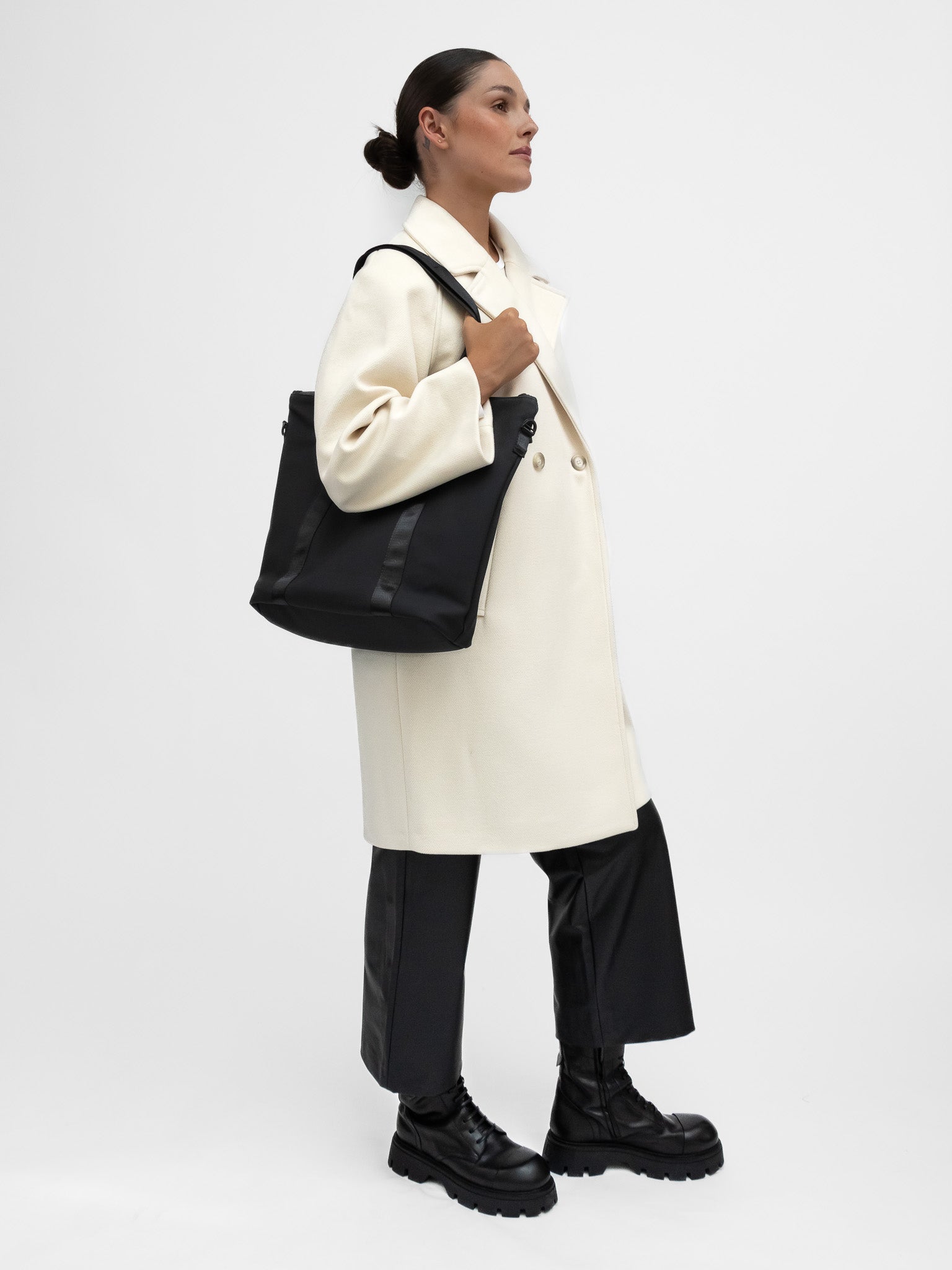 Gaston Luga Bag One Size Däsh Shopper in Black