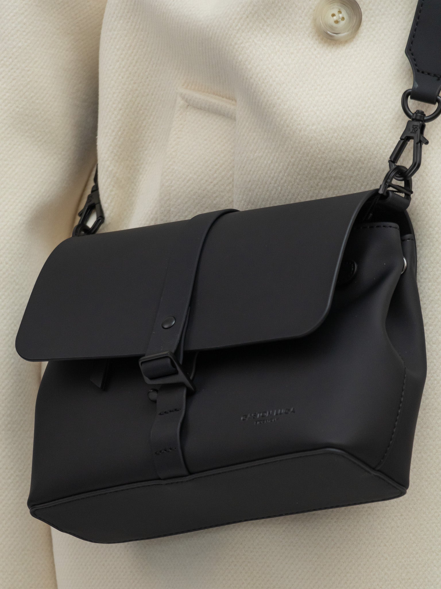 Gaston Luga Bag One Size Spläsh Crossbody Bag in Black