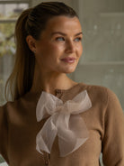 Italian Collection Cardigan One Size Beau Cardigan in Camel