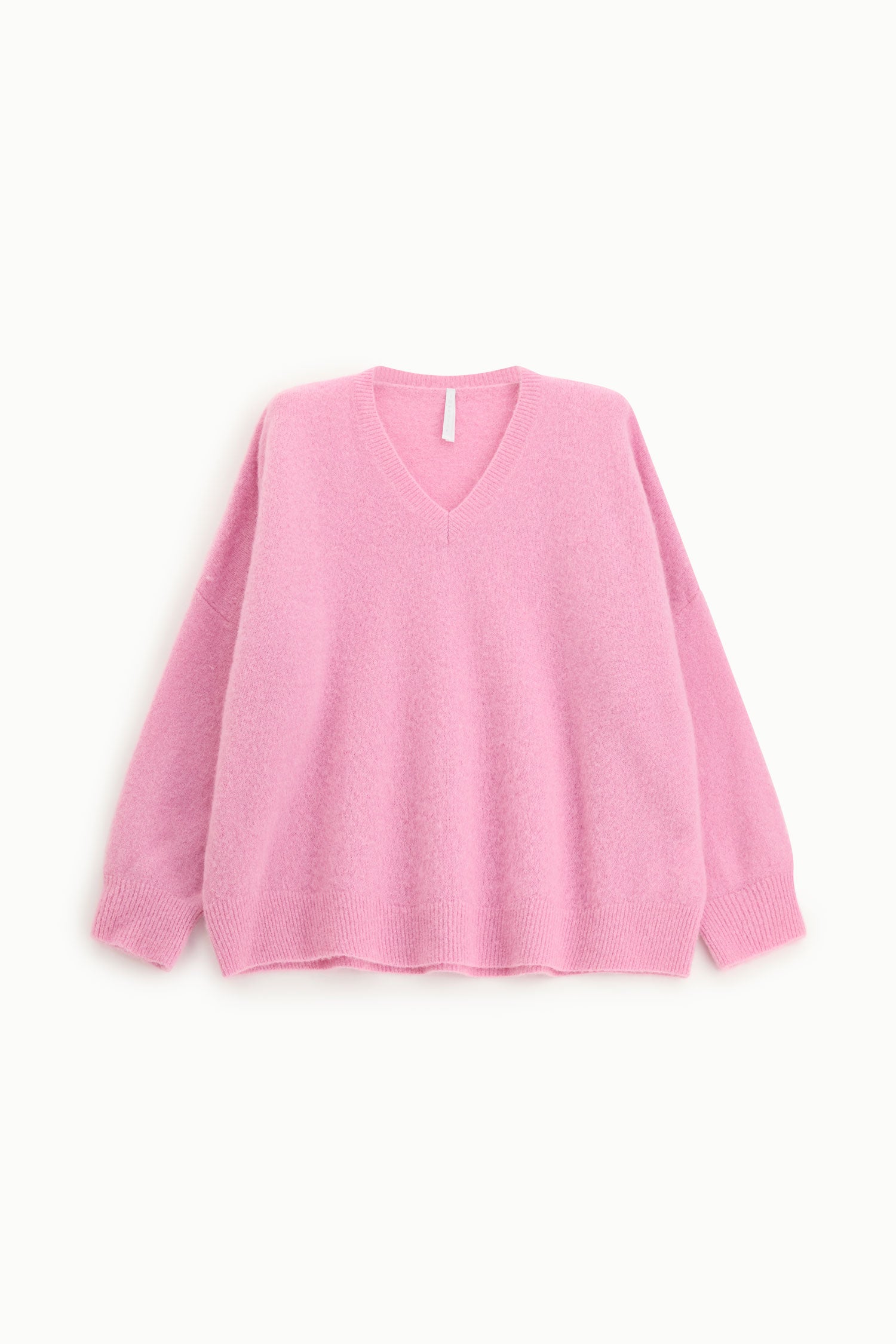 Italian Collection Sweater One Size Stella Sweater in Petal Pink