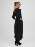 Jane Lushka Dress Gaara Dress Technical Jersey in Black
