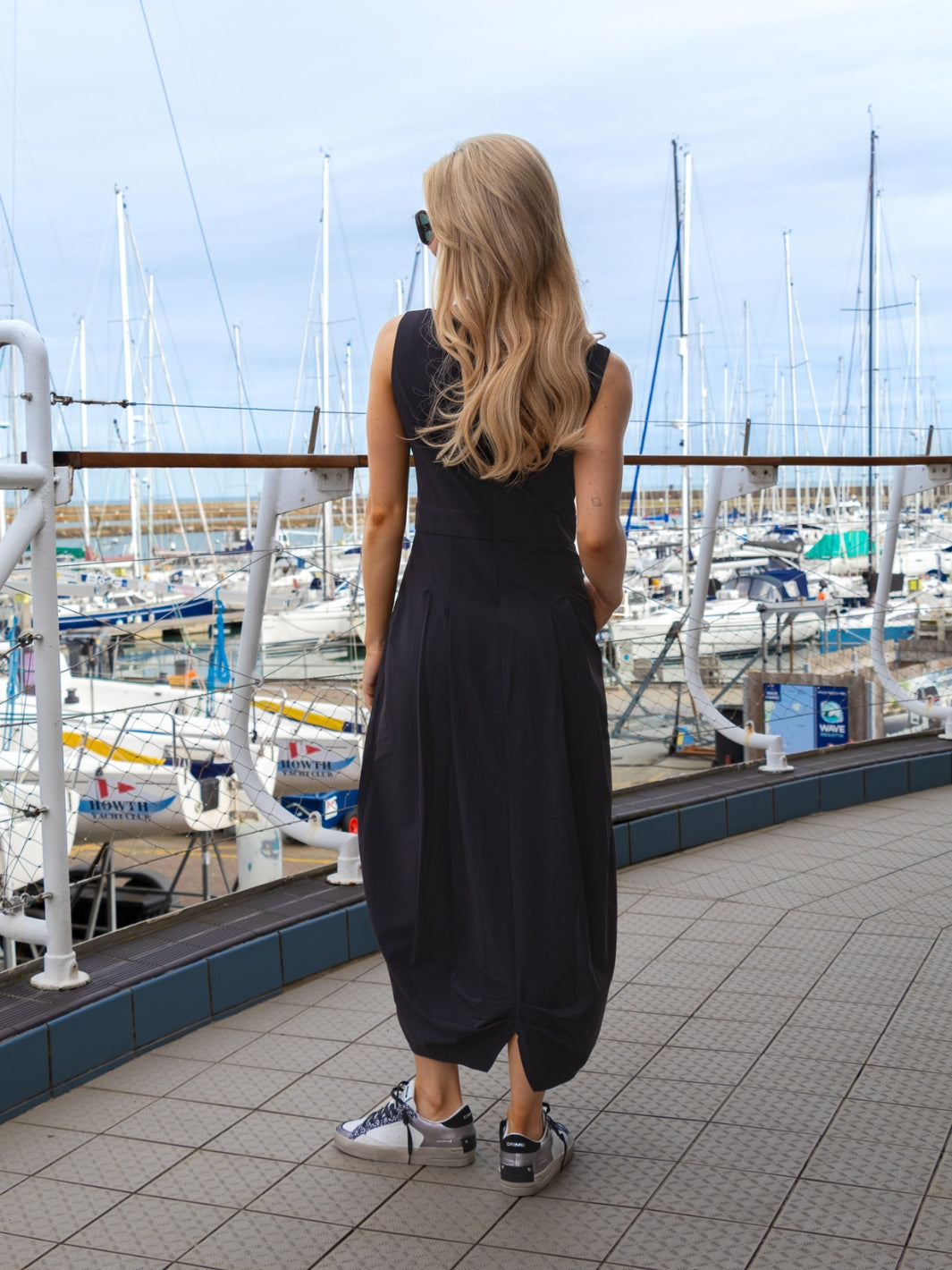 Jane Lushka Dress Jackie Sleeveless Structured Dress In Black From Jane Lushka