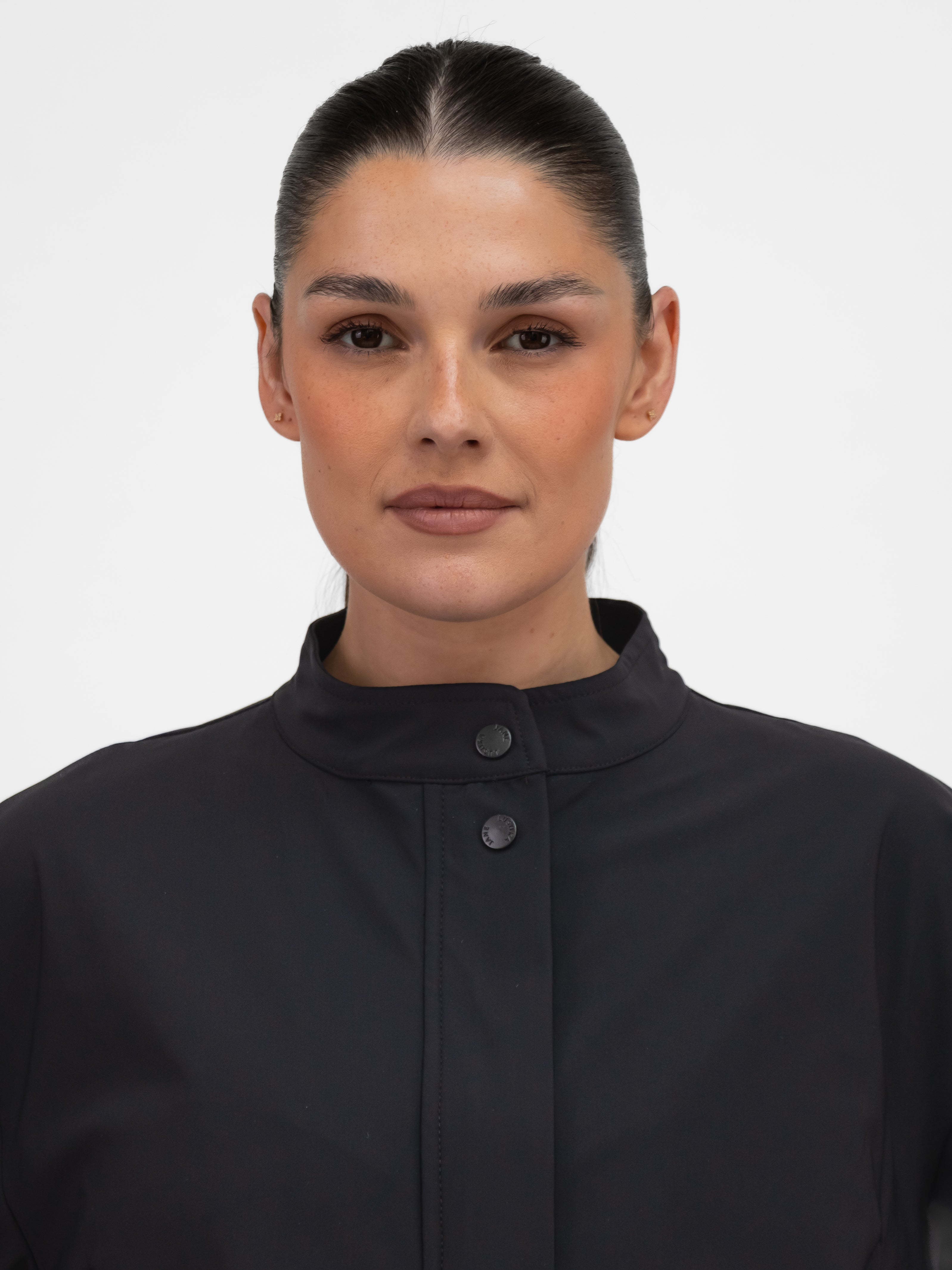 Jane Lushka Jacket Ian Jacket Technical Jersey in Black