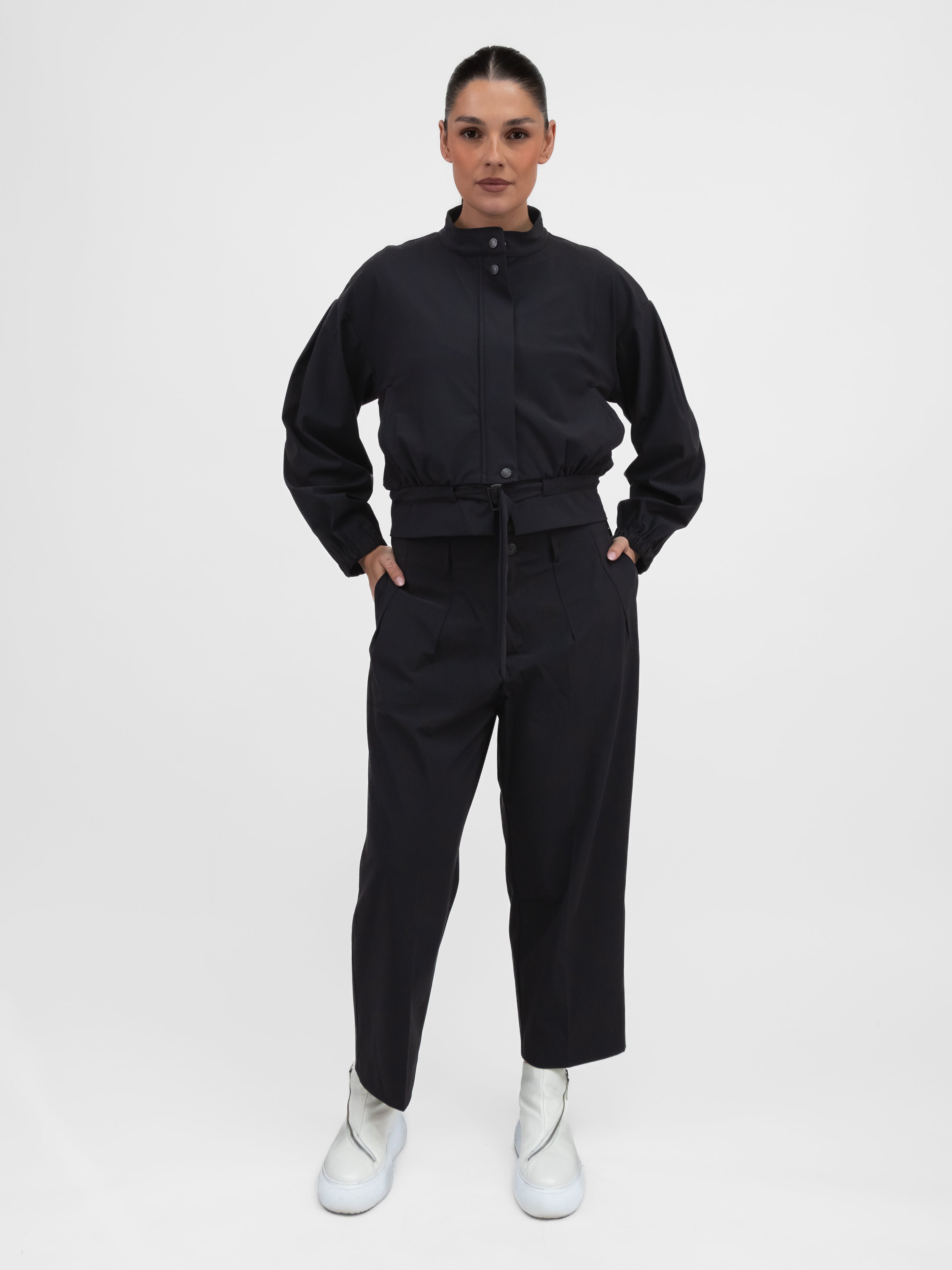 Jane Lushka Pants Robin Pants Technical Jersey in Black