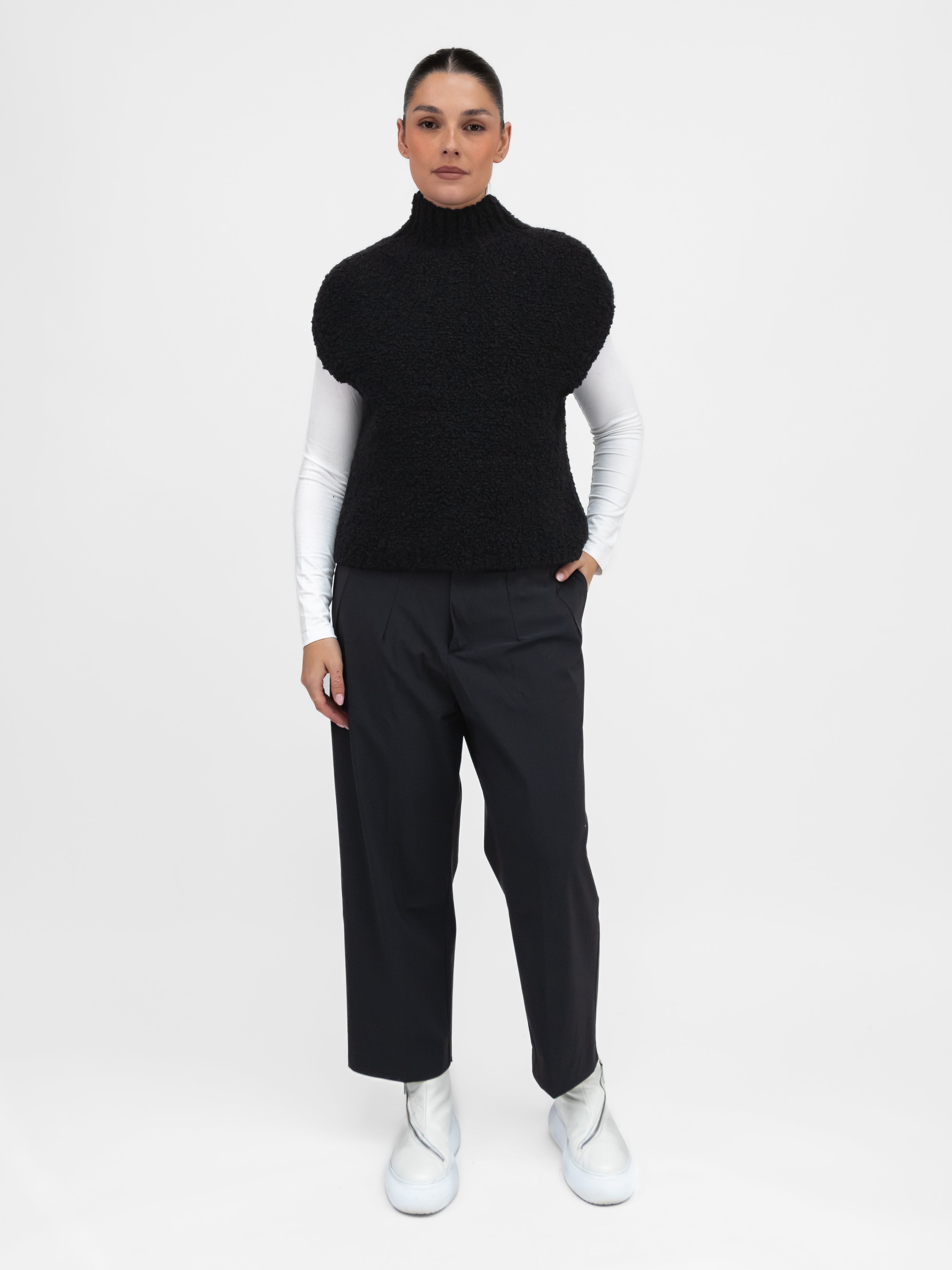 Jane Lushka Pants Robin Pants Technical Jersey in Black