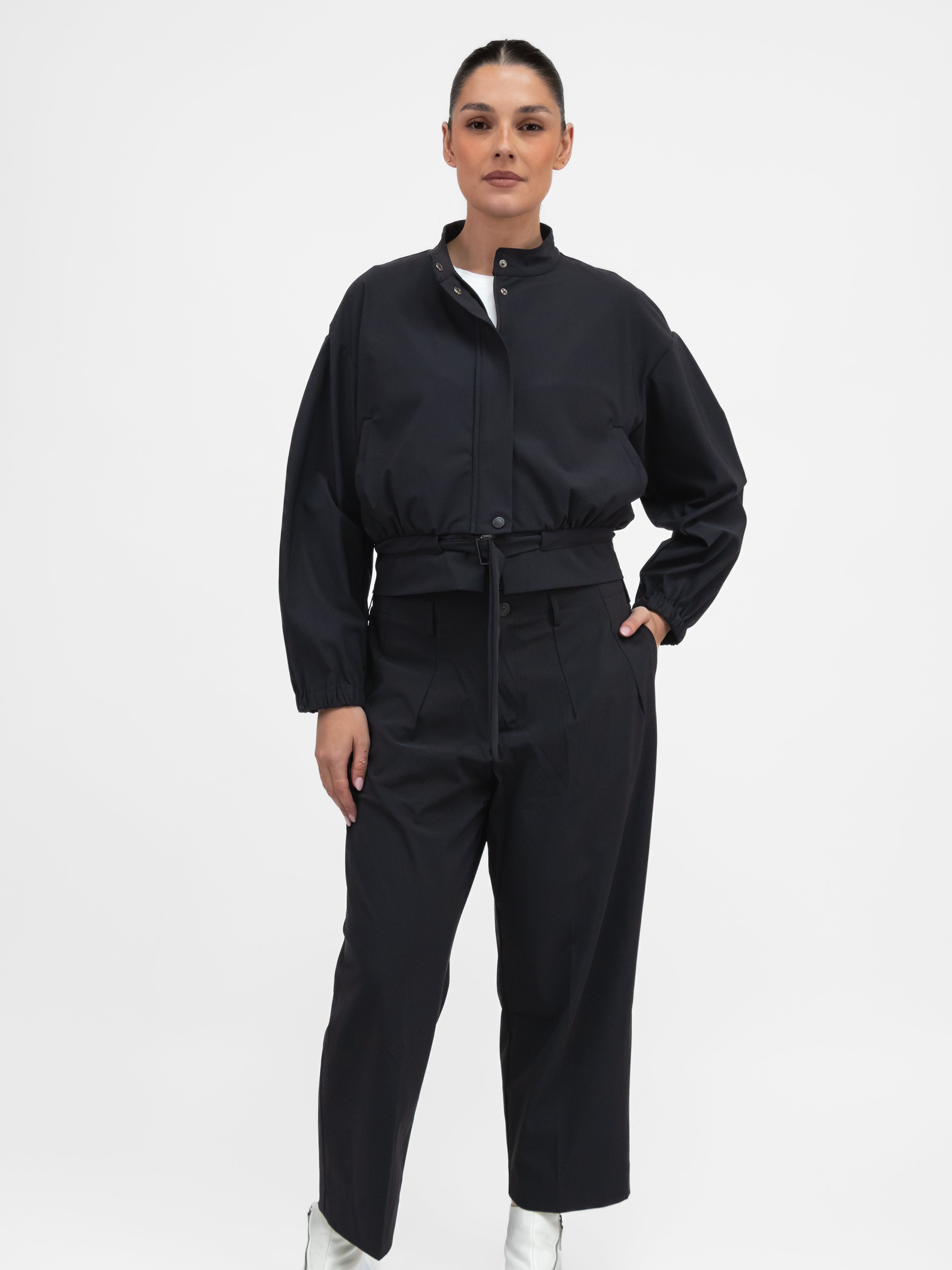 Jane Lushka Pants Robin Pants Technical Jersey in Black