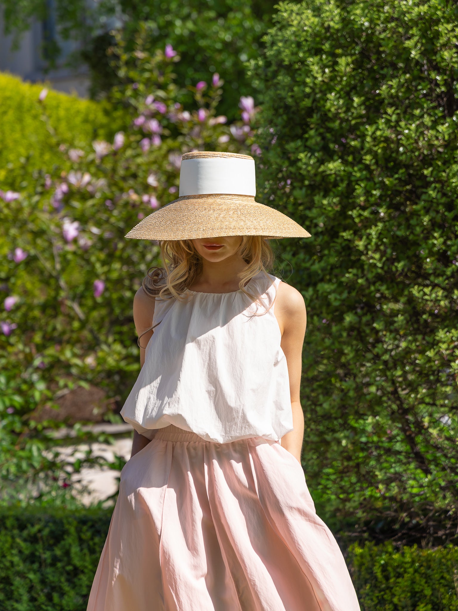 Jane Lushka Top Nori Cotton Top in Off White