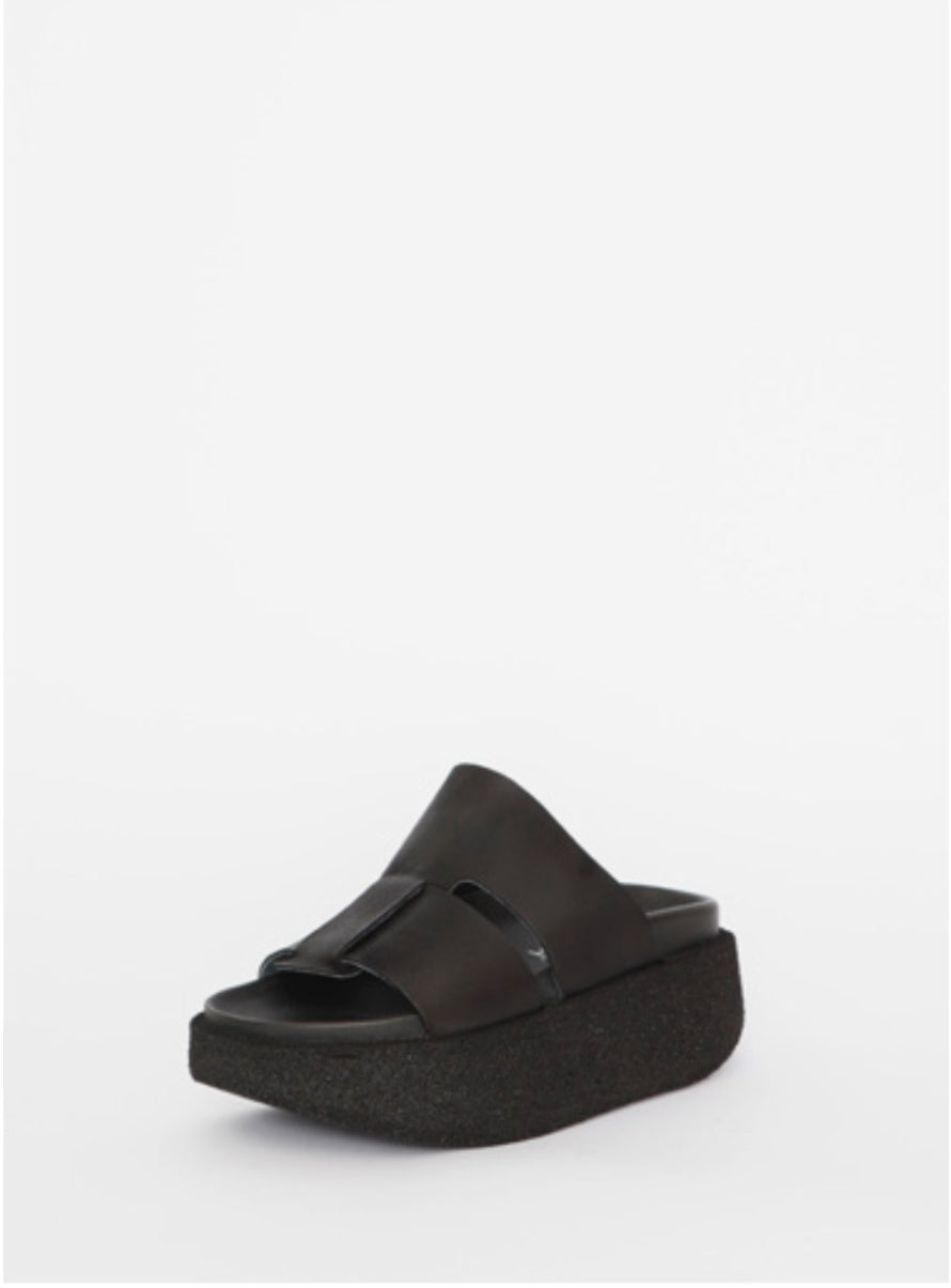 Lofina Sandals Lofina Platform Sandal in Gasoline Nero