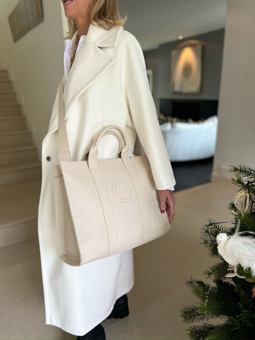 Nude of Scandinavia Bags One Size Nude of Scandinavia New Houston Taurus in Latte