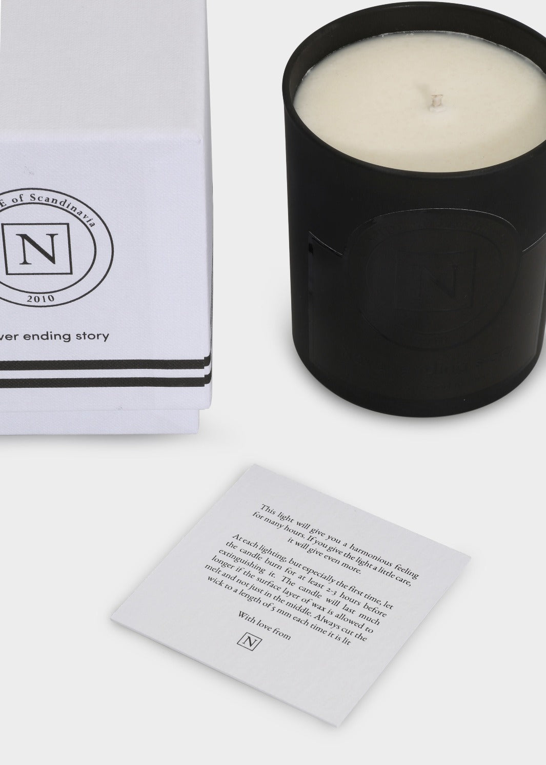 Nude of Scandinavia Gifts One Size Nude of Scandinavia Never Ending Story Candle