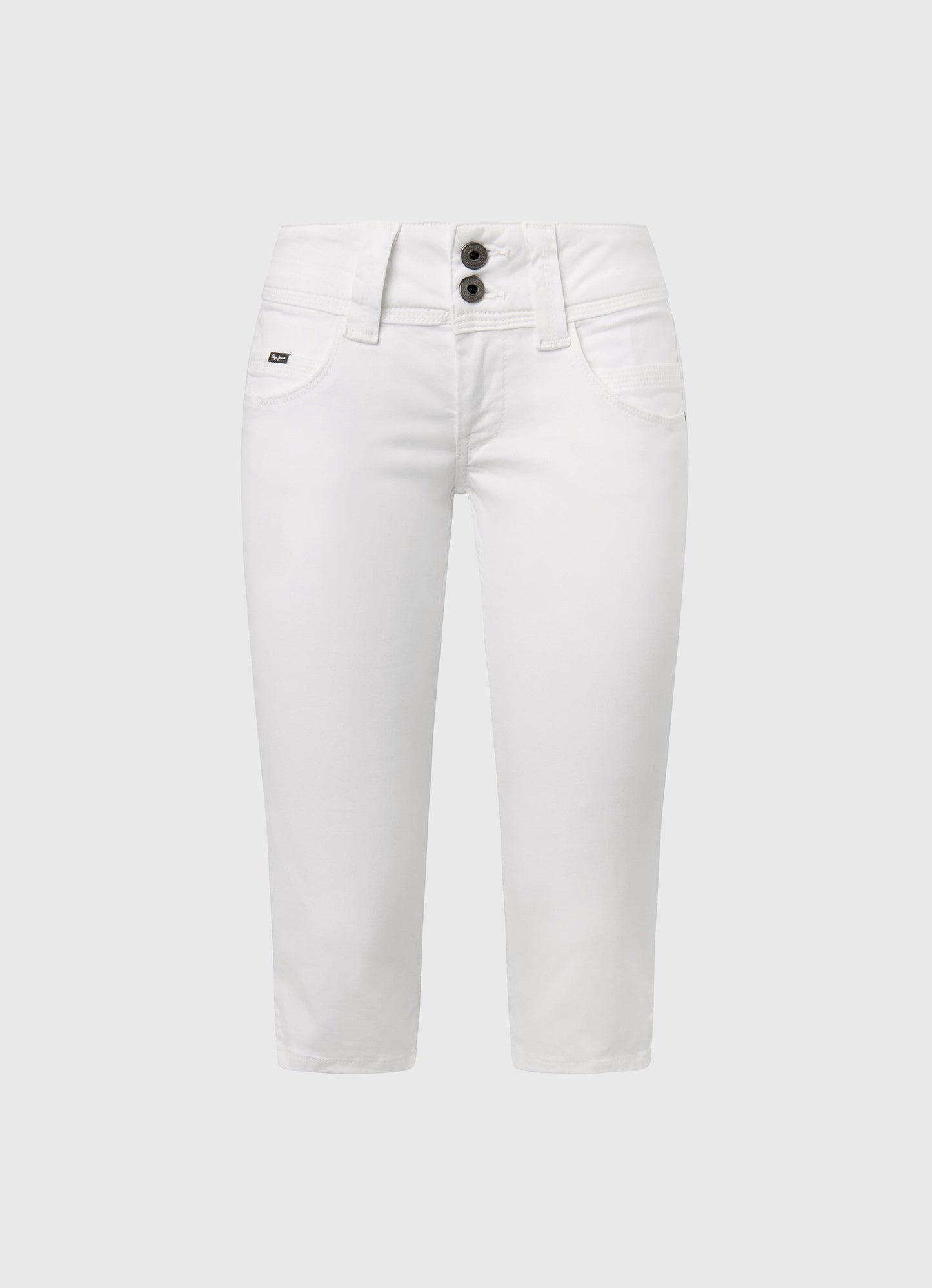 PEPE London Jeans Pepe Venus Crop Jeans in White