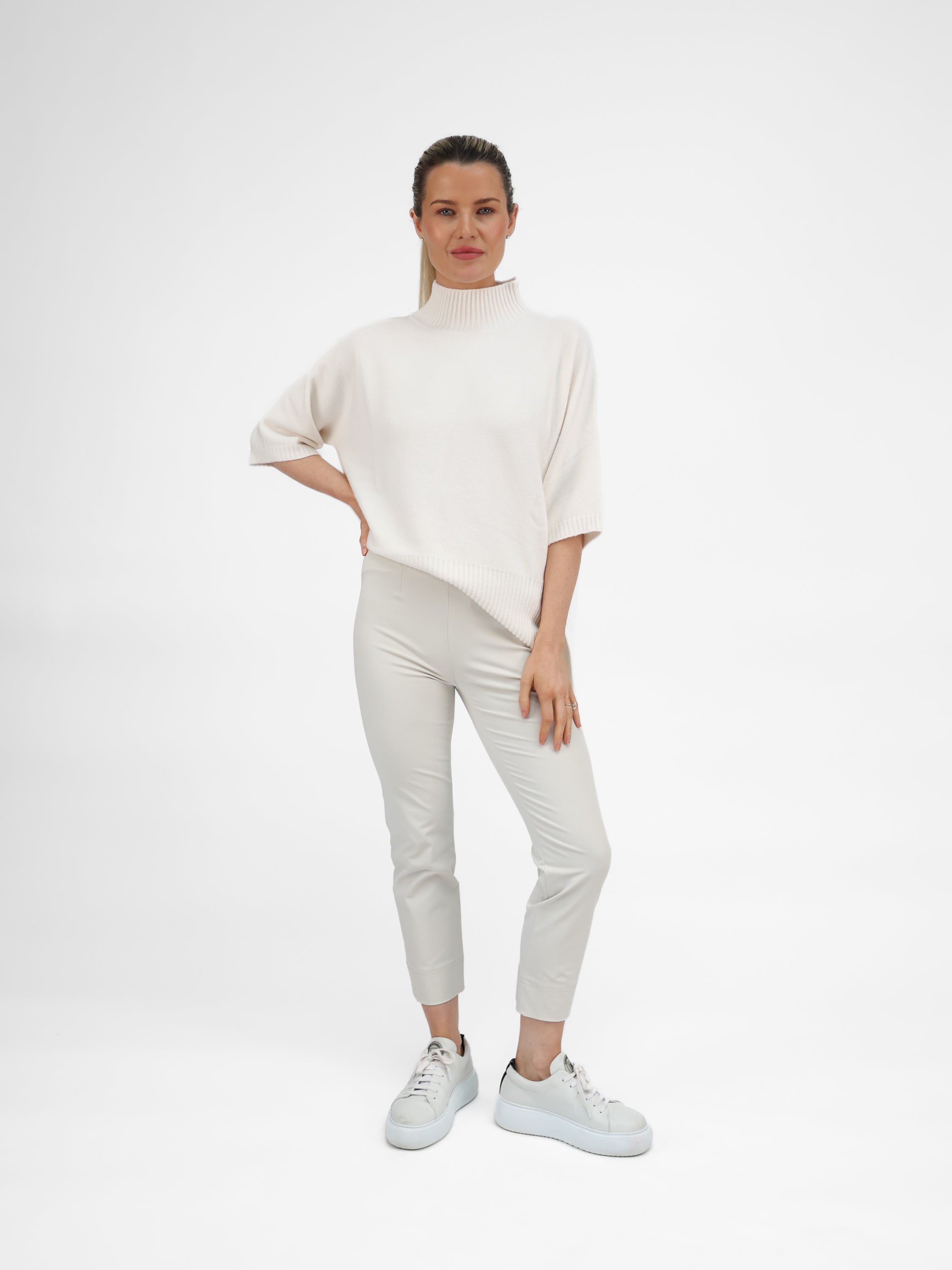 Raffaello Rossi Jeans Penny 6/8 Techno Cotton Superstretch in Dune