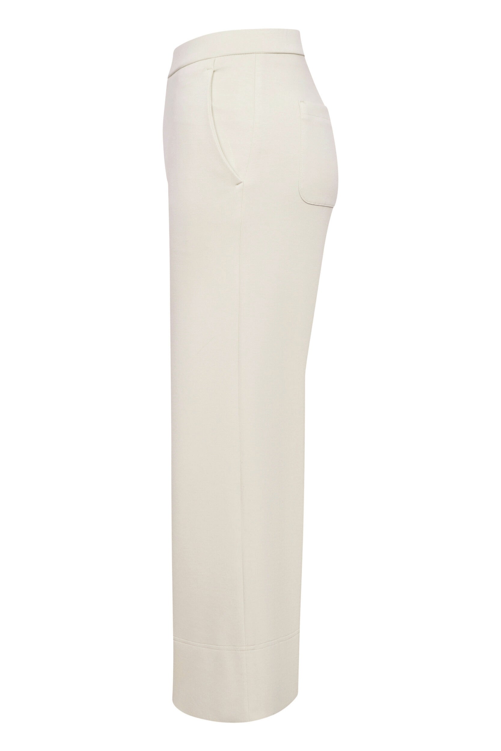 Raffaello Rossi Trousers Palina 6/8 Sport Cosy Jersey Pants in Almond Milk