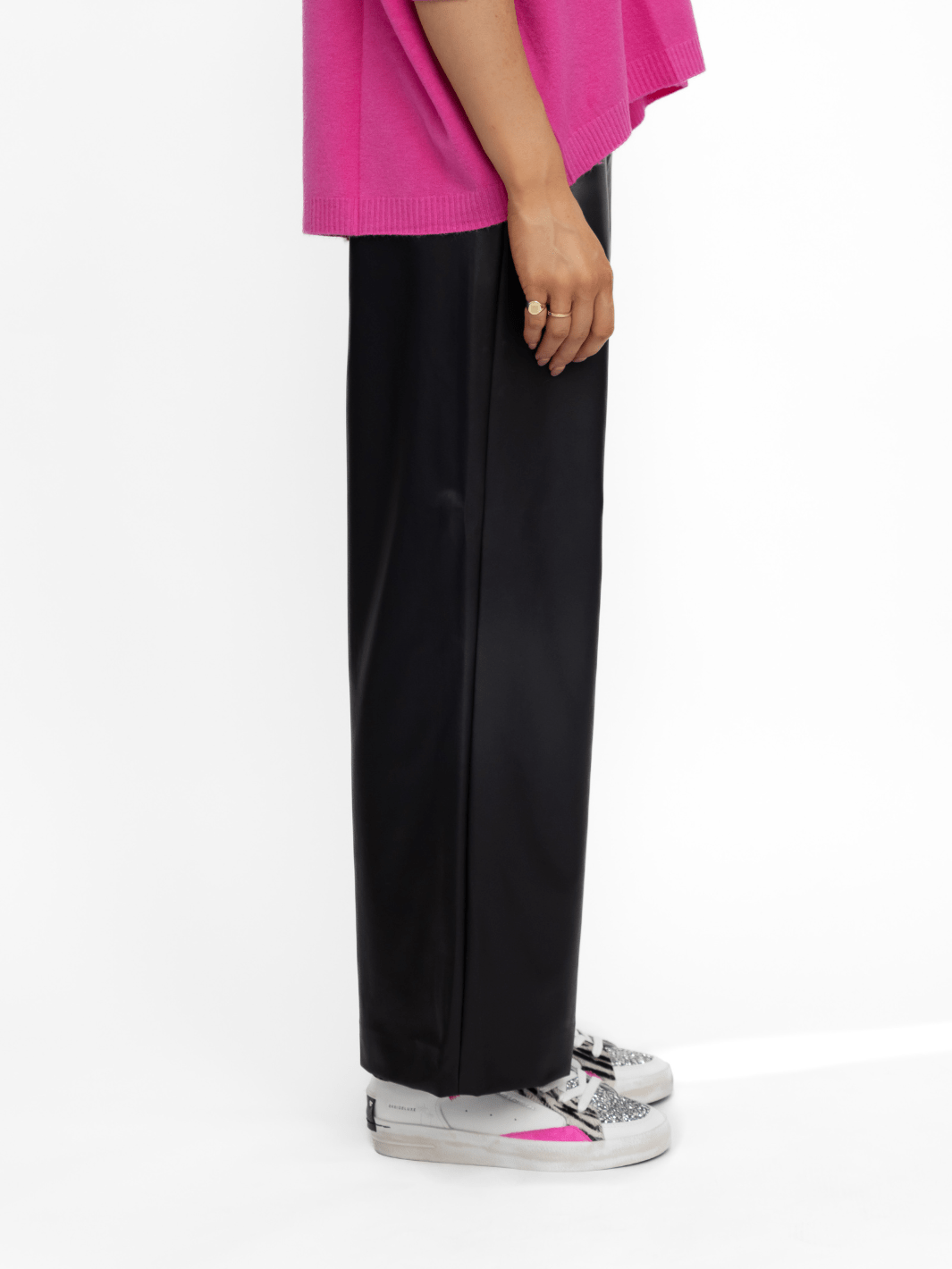 Raffaello Rossi Trousers Palina 6/8 Vegan Culotte in Nappa Leather