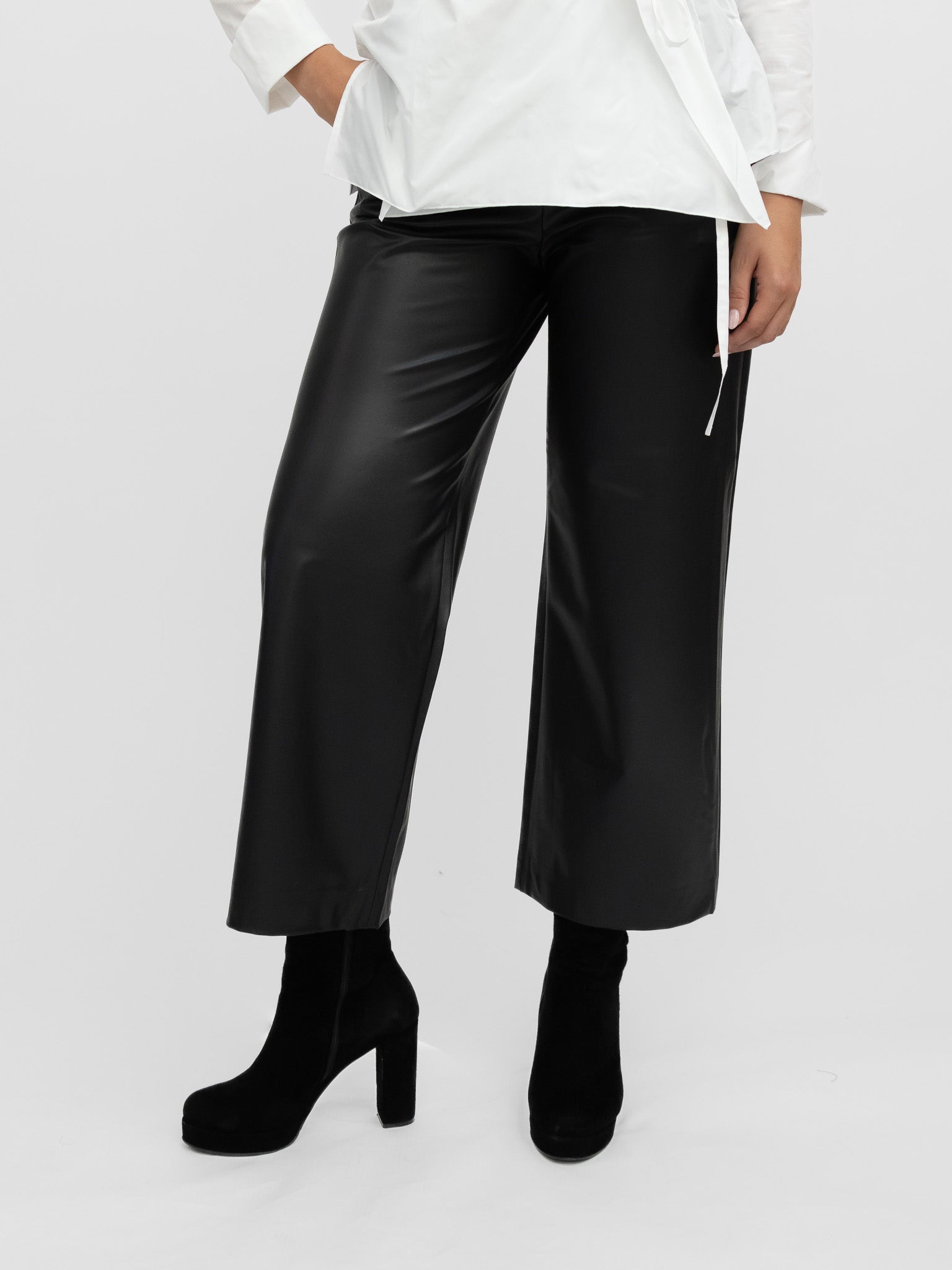 Raffaello Rossi Trousers Palina 6/8 Vegan Nappa Leather