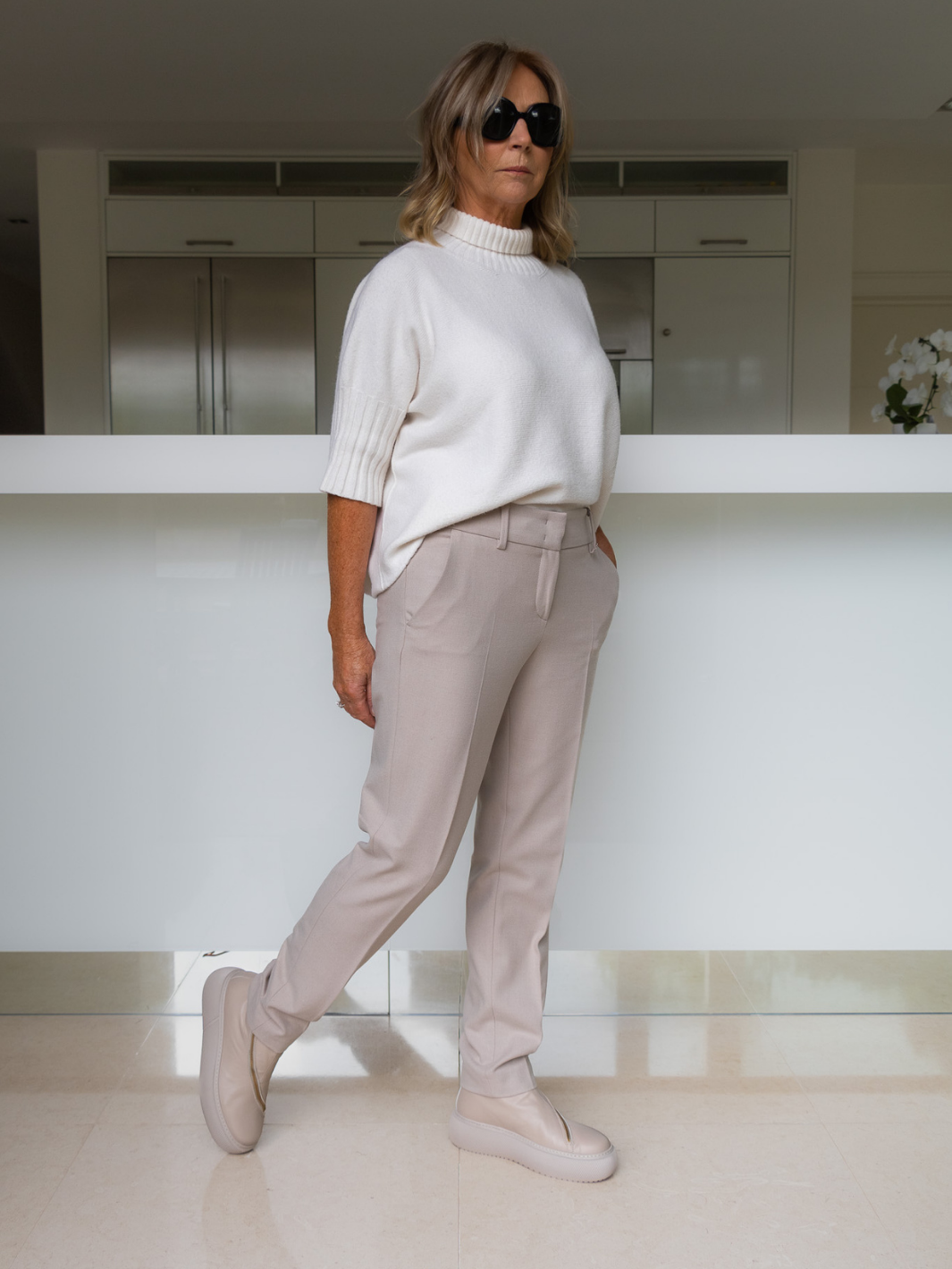 Raffaello Rossi Trousers Raffaello Rossi Dora O Trousers In Stone