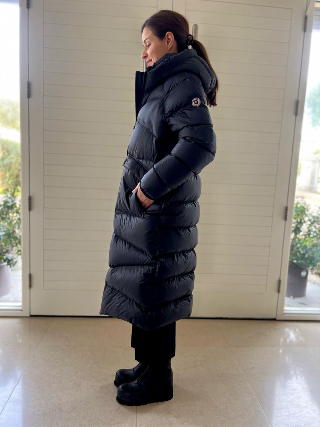 Reset Coat Reset Dover Long Coat in Black