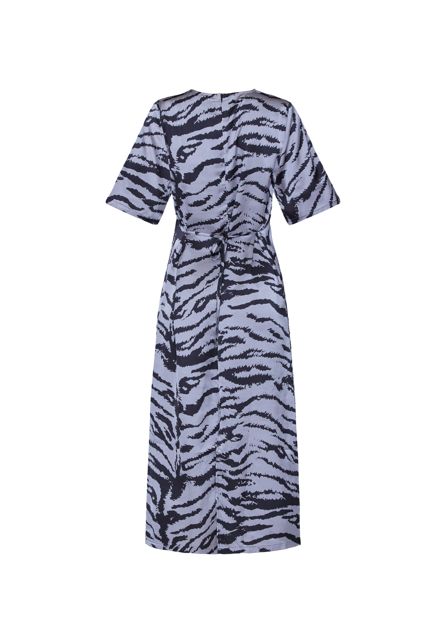 Sisters Point Dress Sisters Point Elisa Dress in Grey Zebra Print