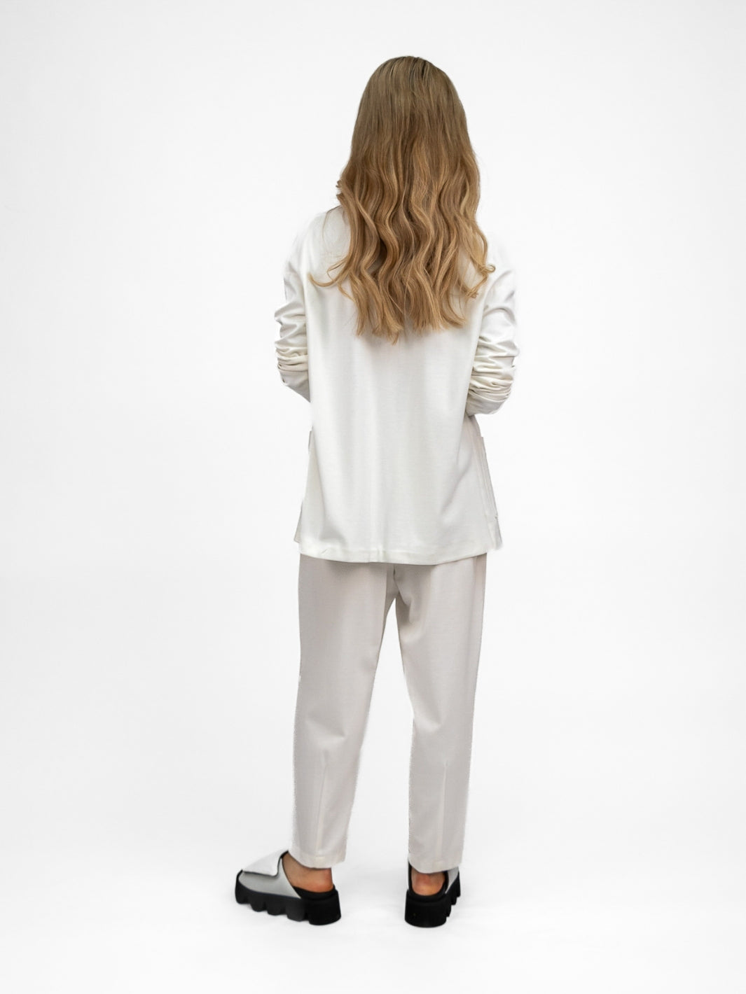 The Italian Collection Jacket Travel Blazer In Latte From The Italian Collection