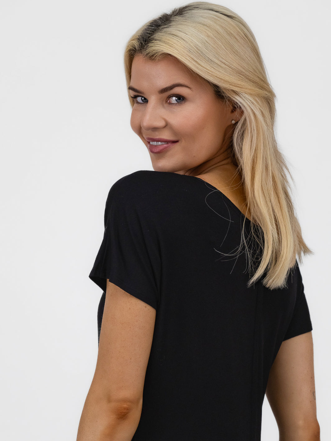 Xenia Design Dress FERT Dress In Black With Baby Blue From Xenia Design