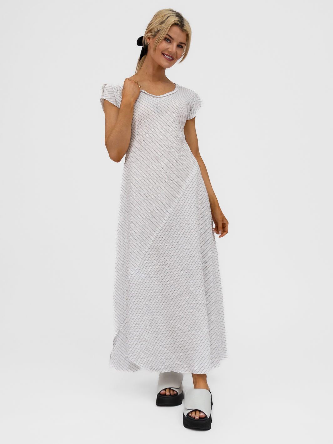 Xenia Design Dress HAKU Dress In White From Xenia Design